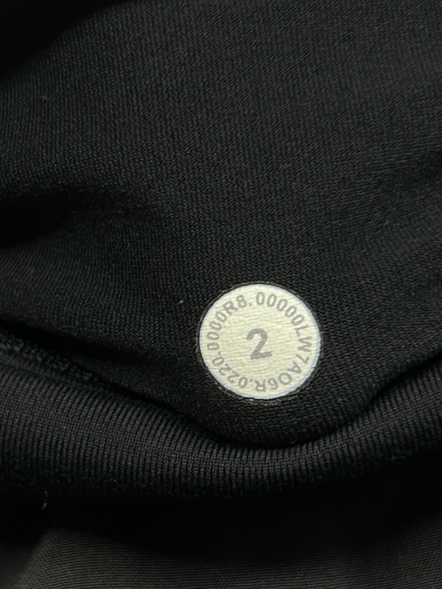 Lululemon Speed Up Short 2.5" Size 2 Black