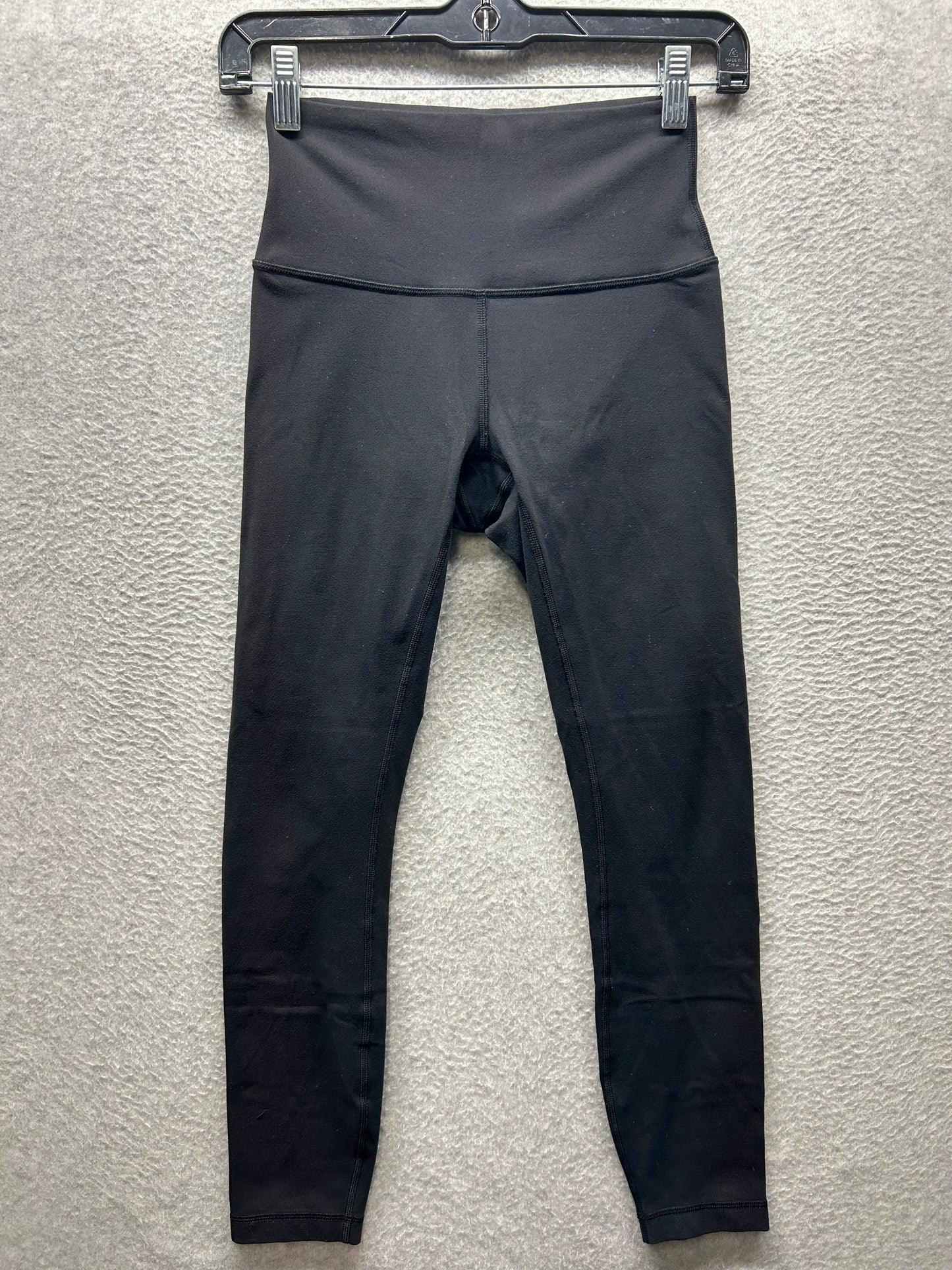 Lululemon Wunder Under High-Rise 7/8 Tight Full-On Luon 25" Size 4 Black
