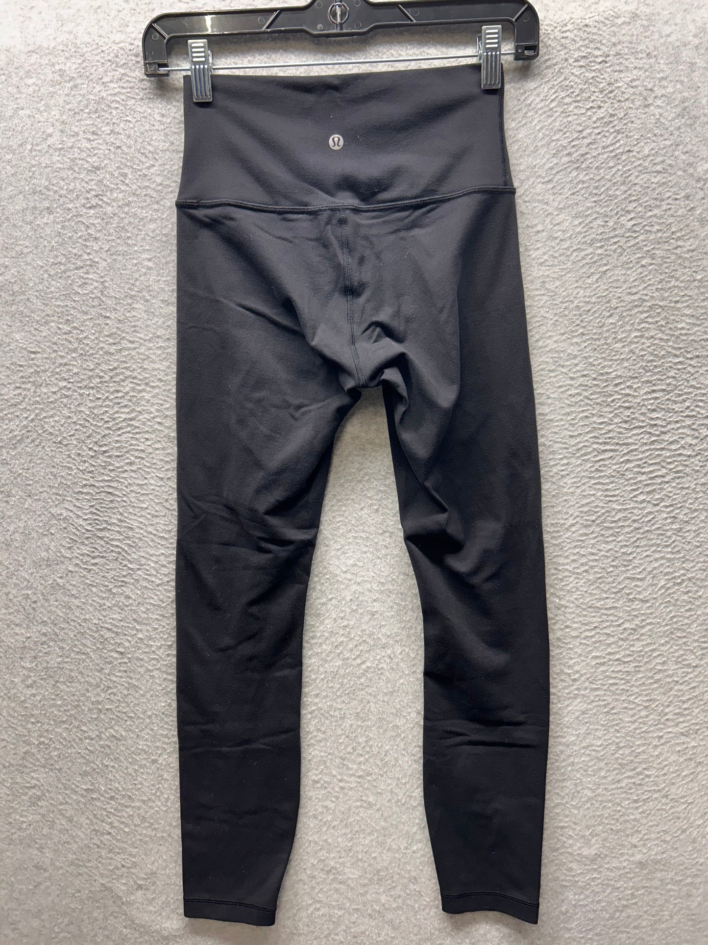 Lululemon Wunder Under High-Rise 7/8 Tight Full-On Luon 25" Size 4 Black