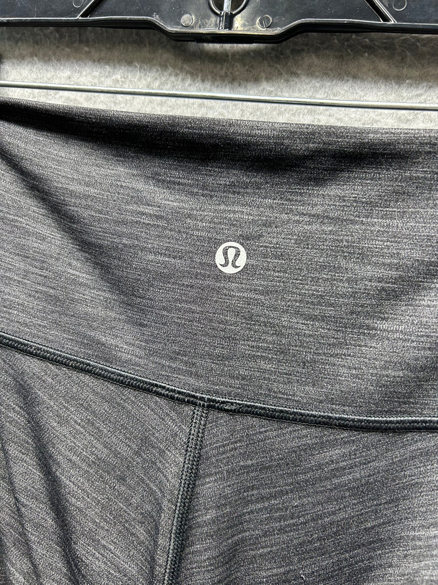 Lululemon Wunder Under Hi-Rise Tight Full-On Luxtreme 28" Size 4 Heathered Black