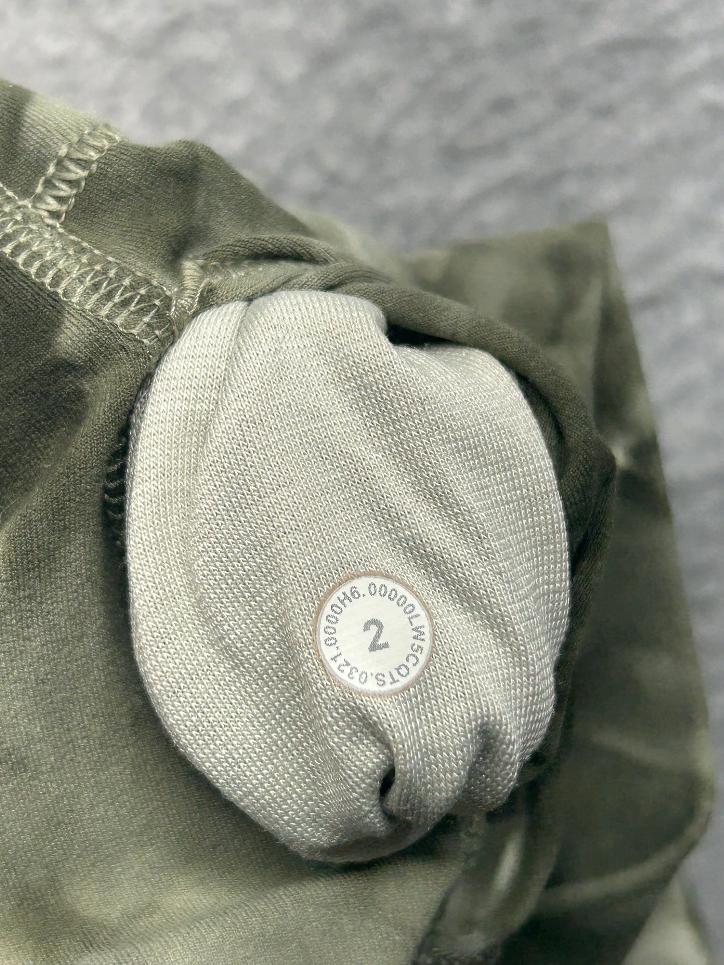 Lululemon Align Pant 25" Size 2 iamond Dye Light Sage Army Green Dark Olive