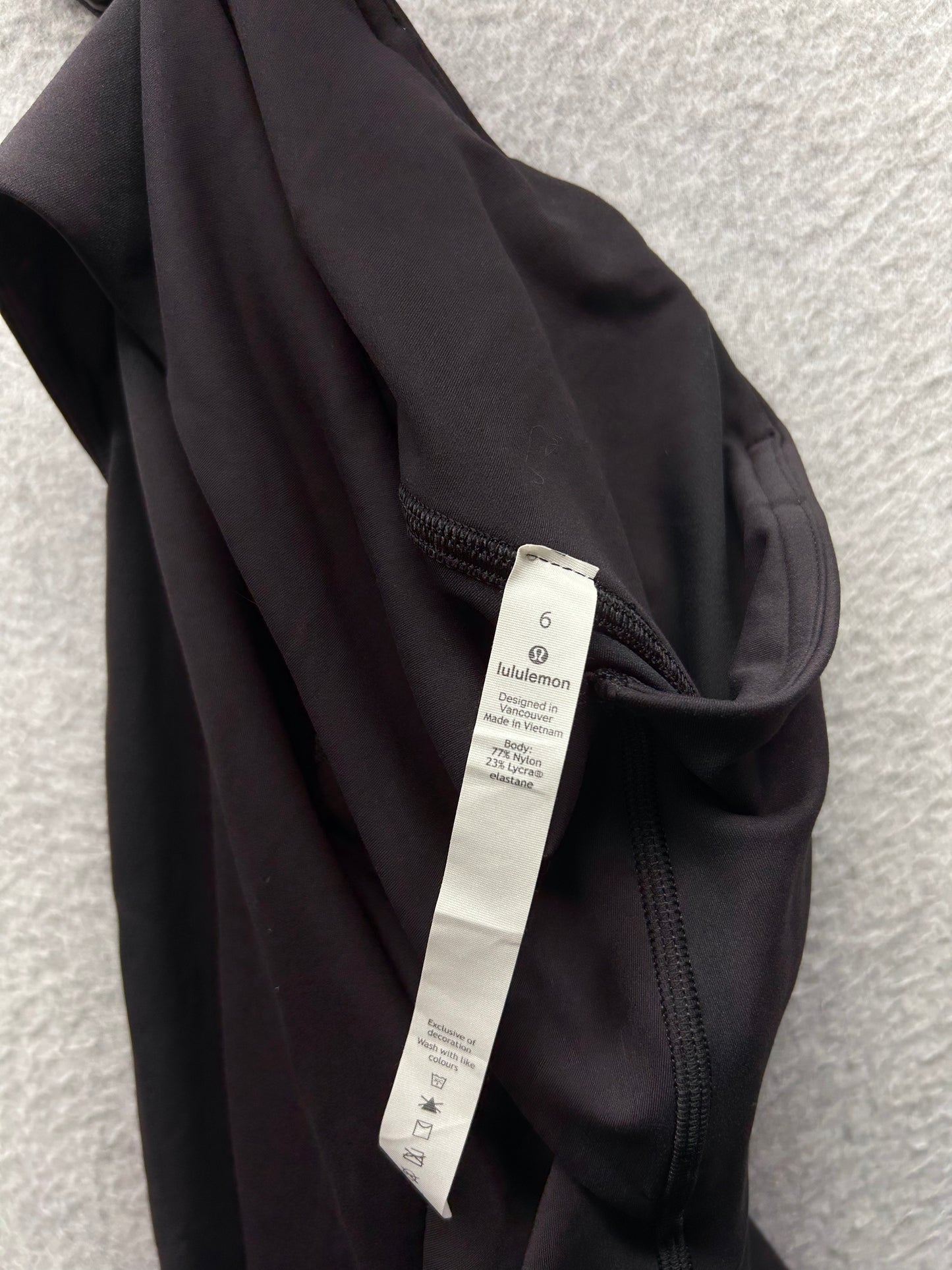 Lululemon Power Within Super High-Rise Pant 28" Size 6 Black