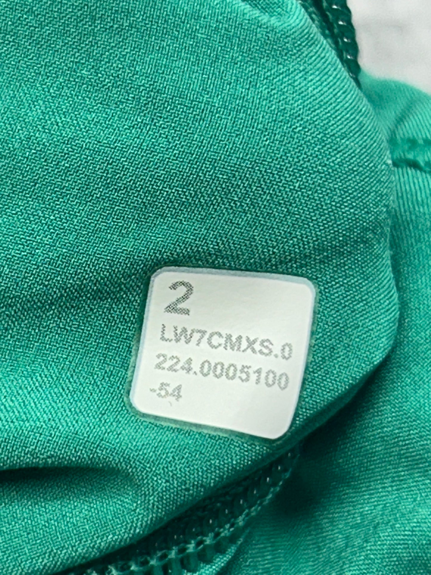 Lululemon Track That High-Rise Lined Short 5" Size 2 (Square) Cascadia Green