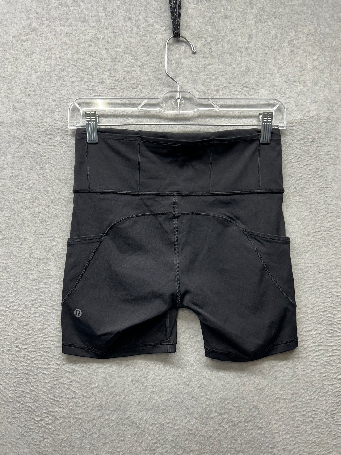Lululemon Fast And Free Short 6" Size 6 Black