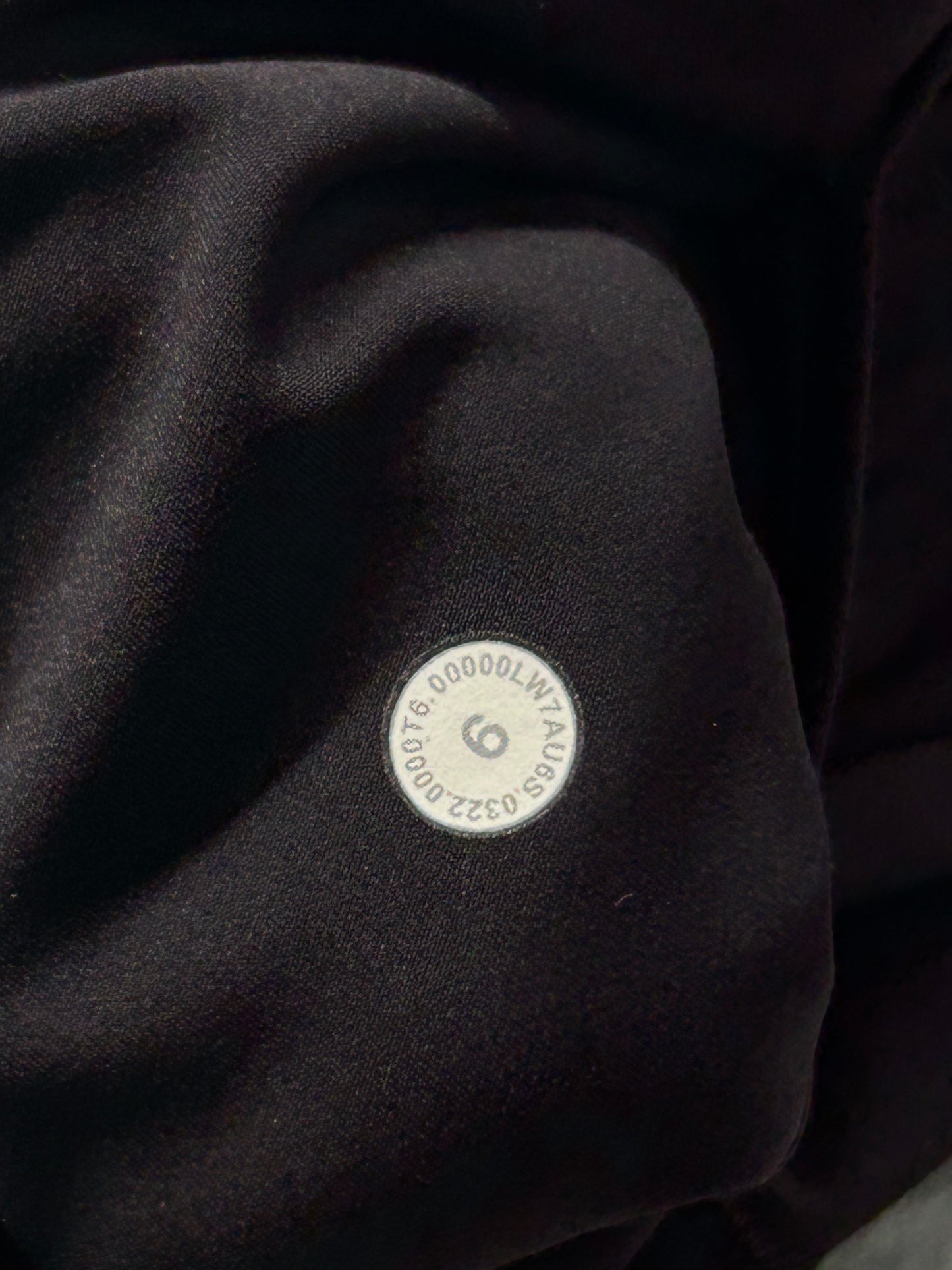 Lululemon Fast And Free Short 6" Size 6 Black