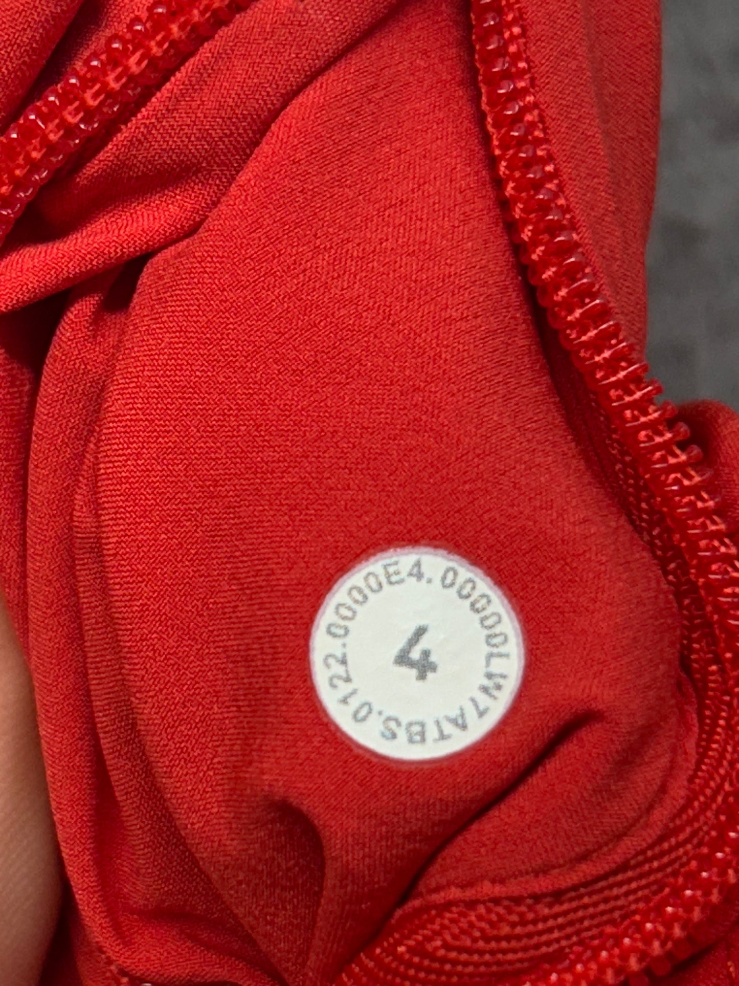 Lululemon Track That Short 5" Size 4 Dark Red