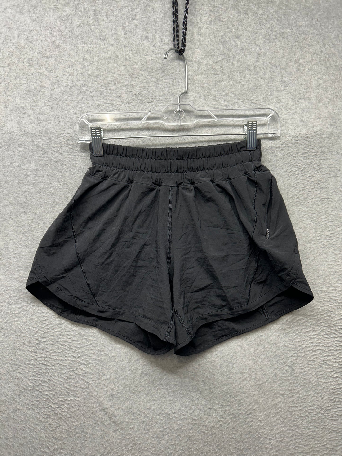 Lululemon Track That Short 5" Size 4 Black
