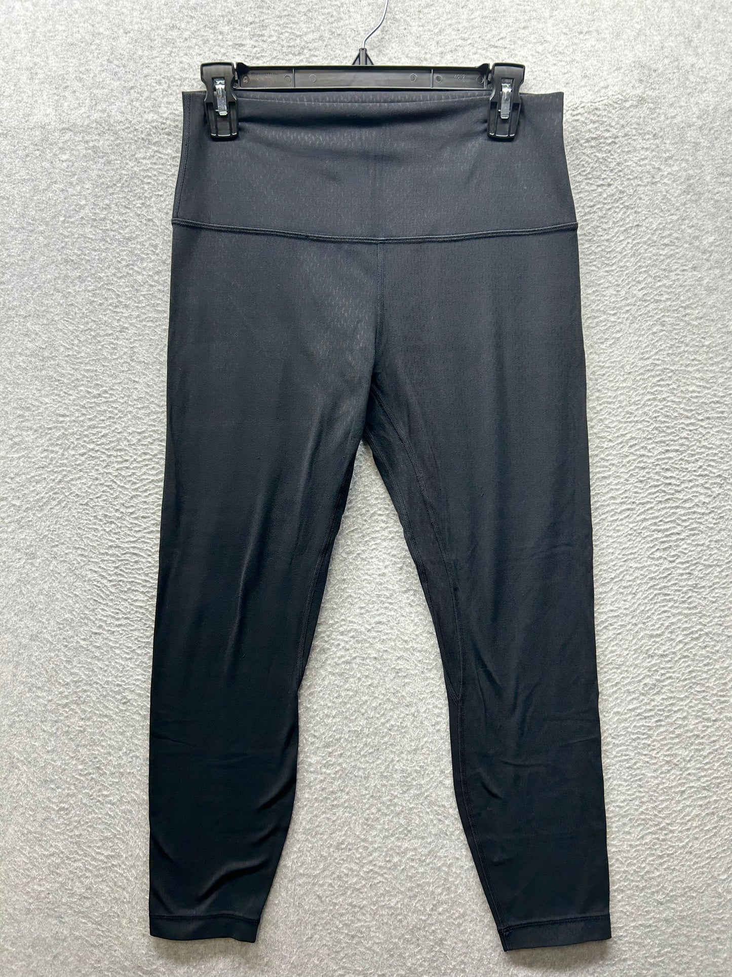 Lululemon Align Pant II 25" Size 10 Diverge Emboss Black