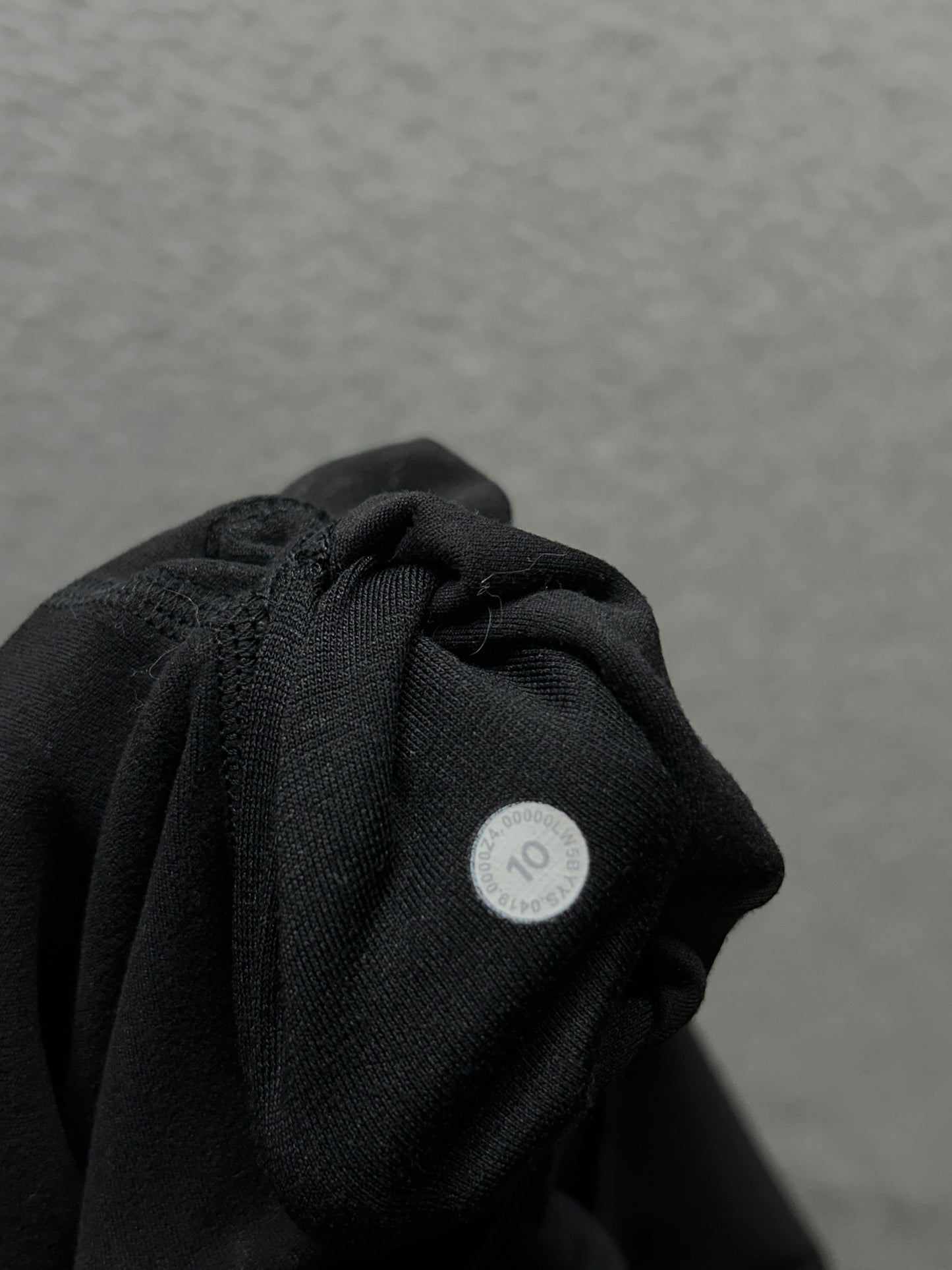 Lululemon Align Pant II 25" Size 10 Diverge Emboss Black