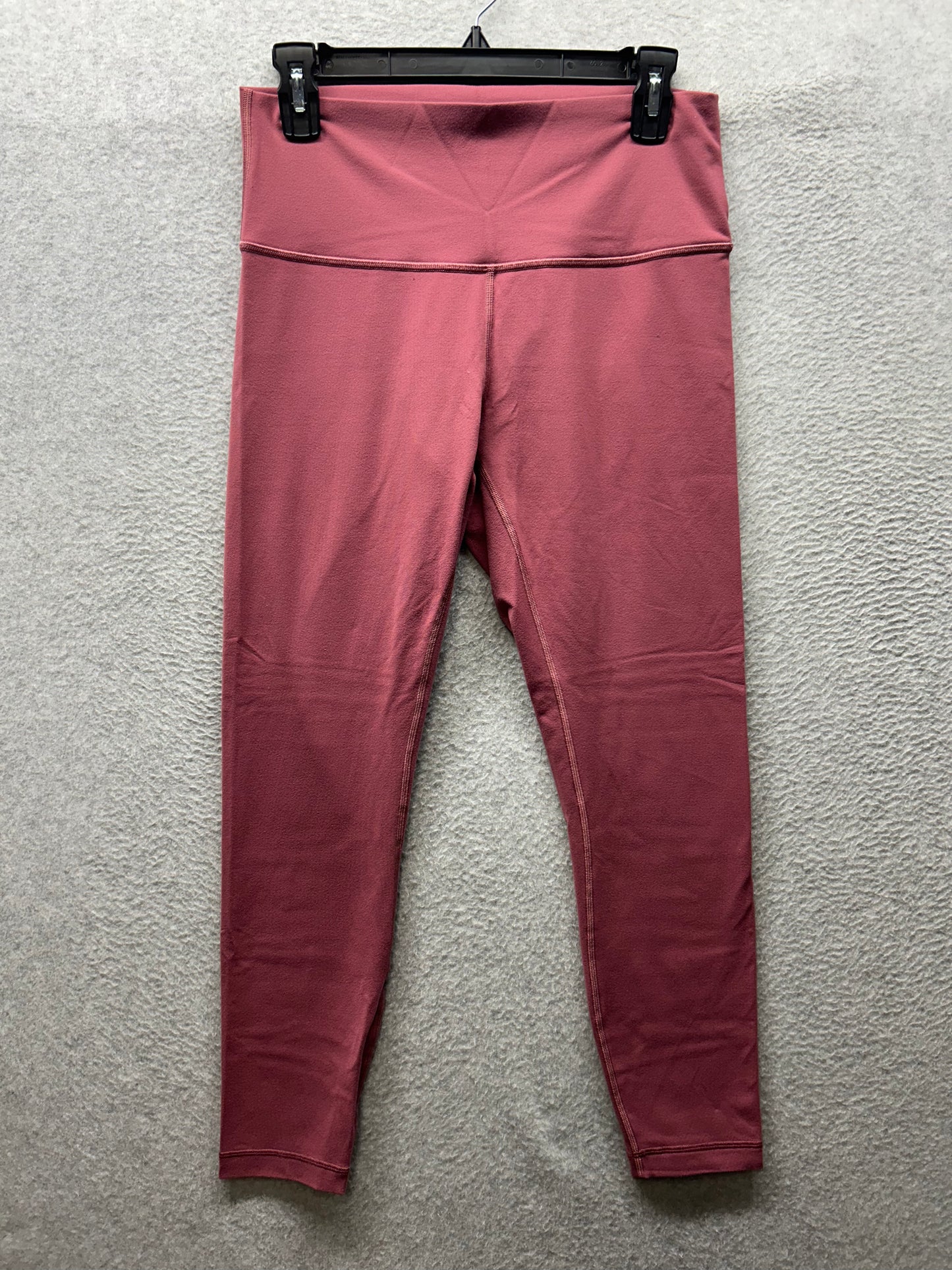 Lululemon Wunder Under Hi-Rise 7/8 Tight Full-On Luon 27" Size 10 So Merlot