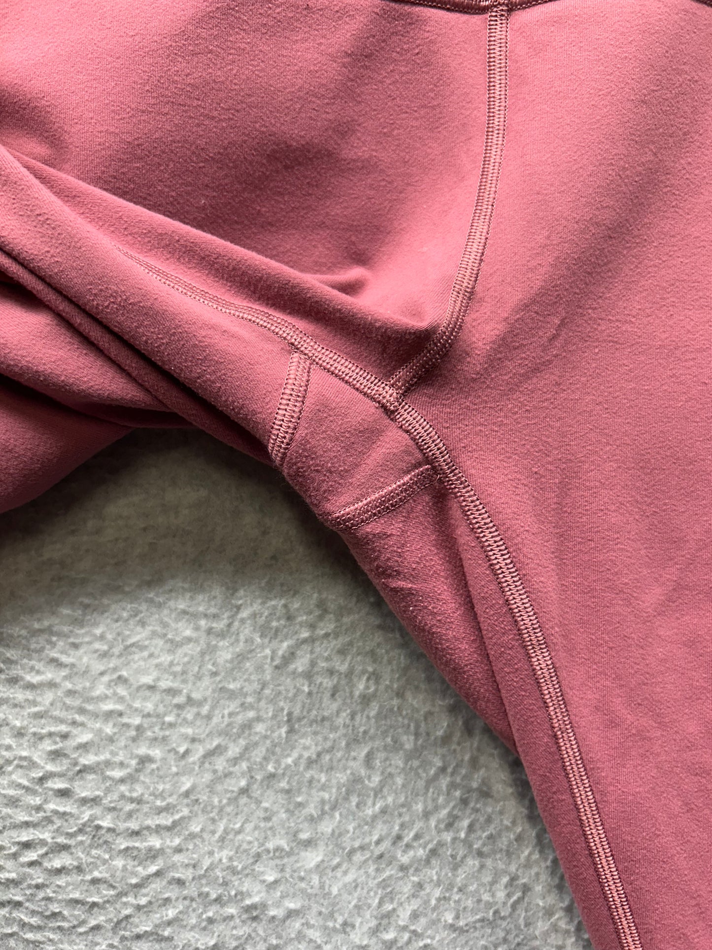 Lululemon Wunder Under Hi-Rise 7/8 Tight Full-On Luon 27" Size 10 So Merlot
