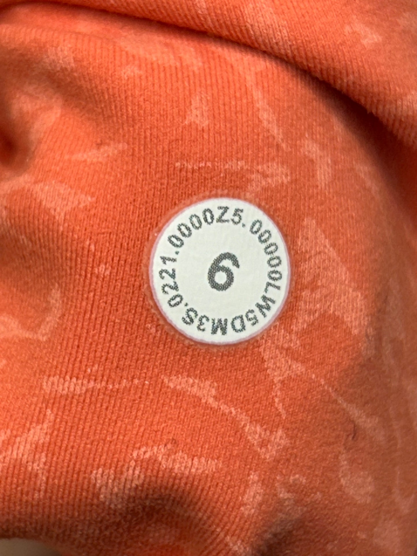 Lululemon Invigorate High-Rise Tight 25" Size 6 Orange