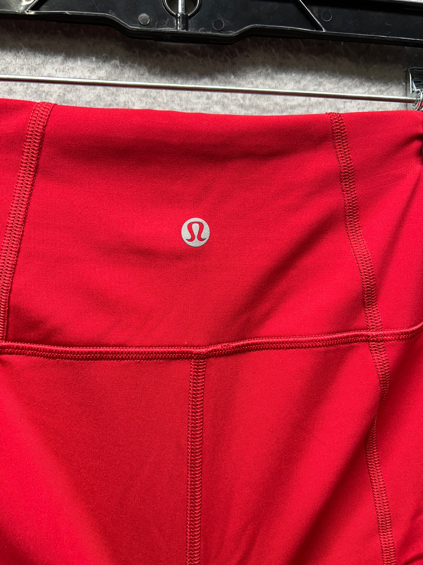 Lululemon Pace Rival High-Rise Crop 22" Size 6 Dark Red