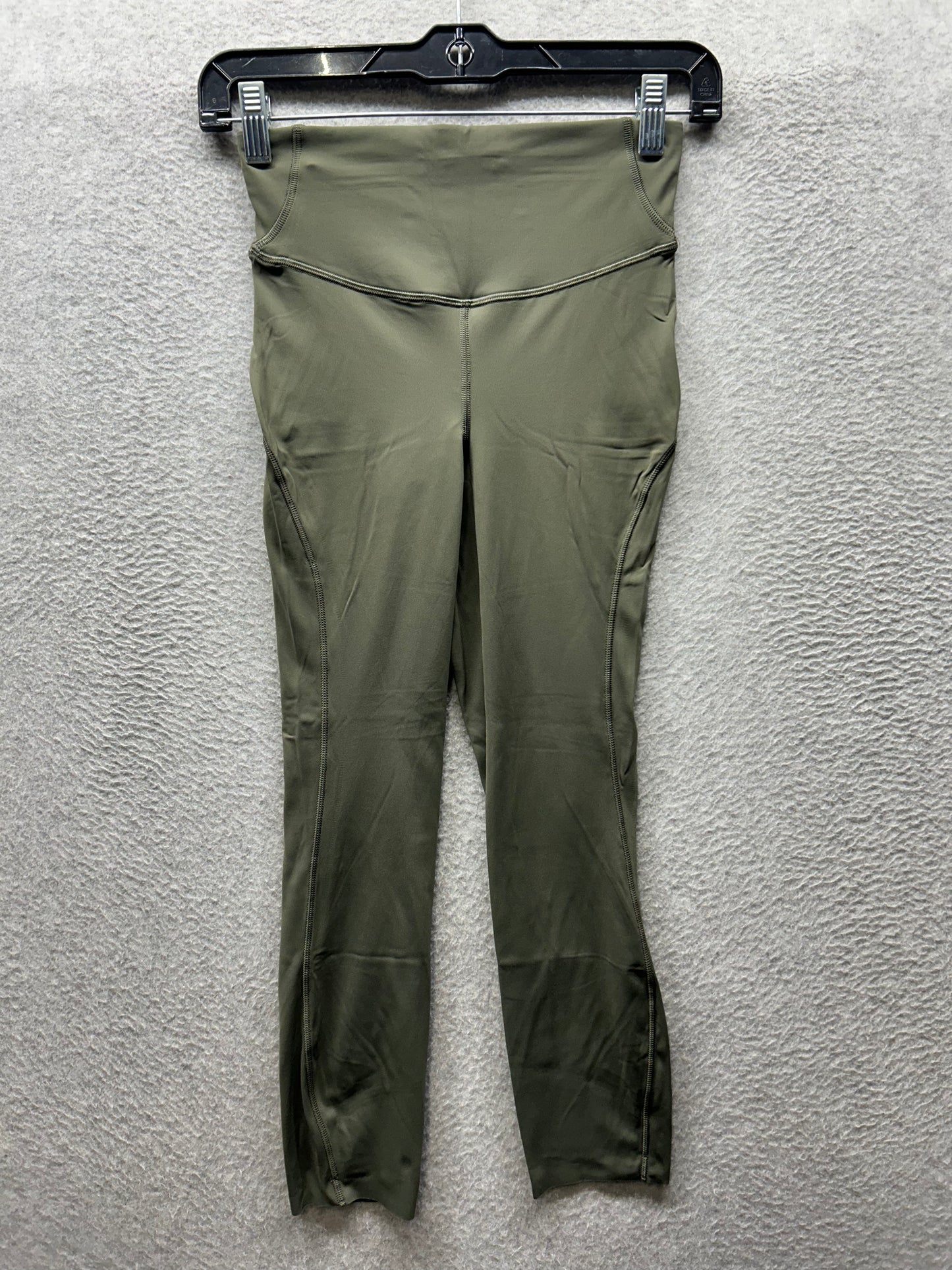 Lululemon Base Pace High-Rise Crop 23" Size 4 Army Green