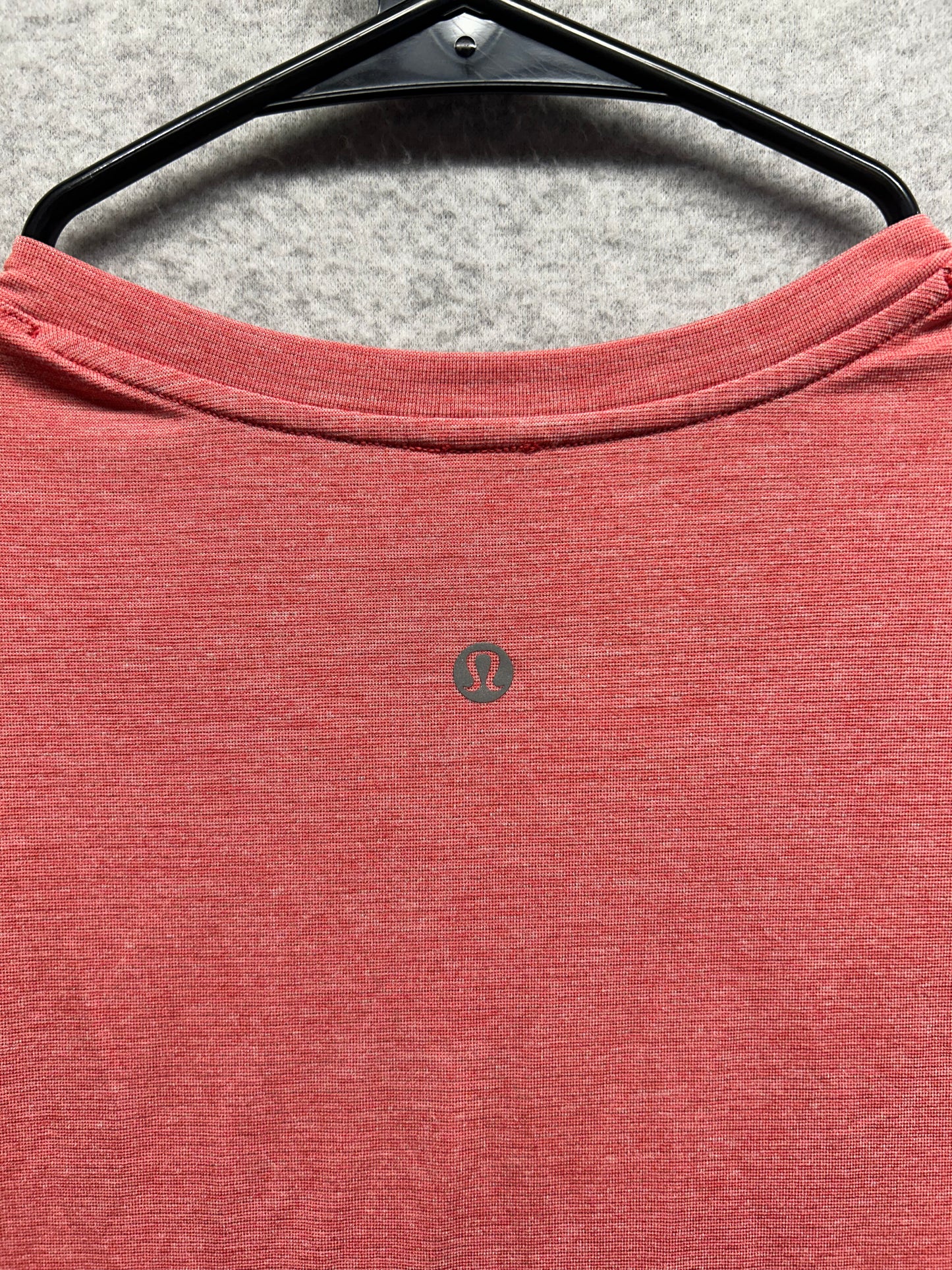 Lululemon T.H.E. Crew Mens Size Medium Heathered Lulu Red