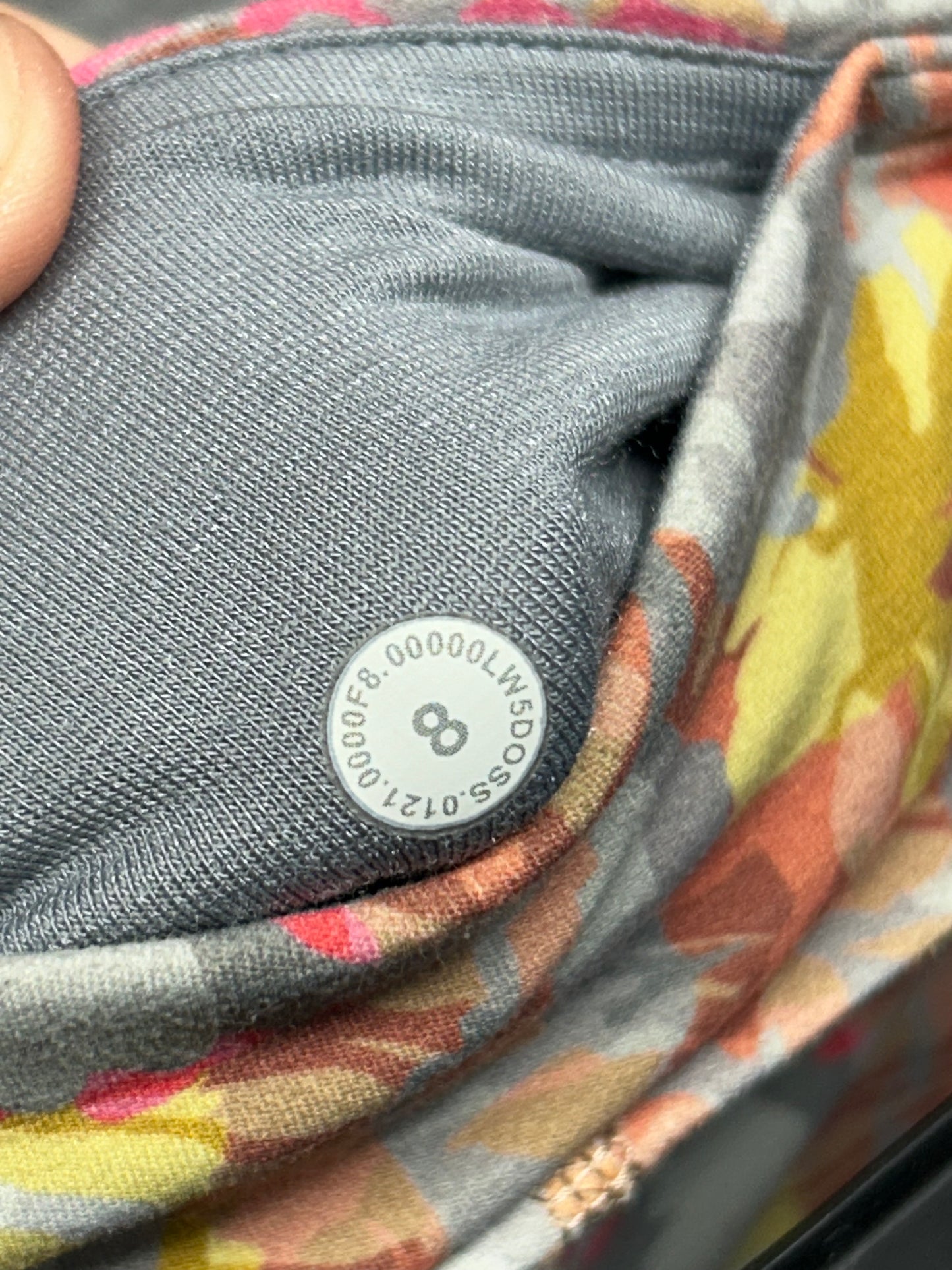 Lululemon Unlimit High-Rise Tight 25" Size 8 Inflorescence Multi