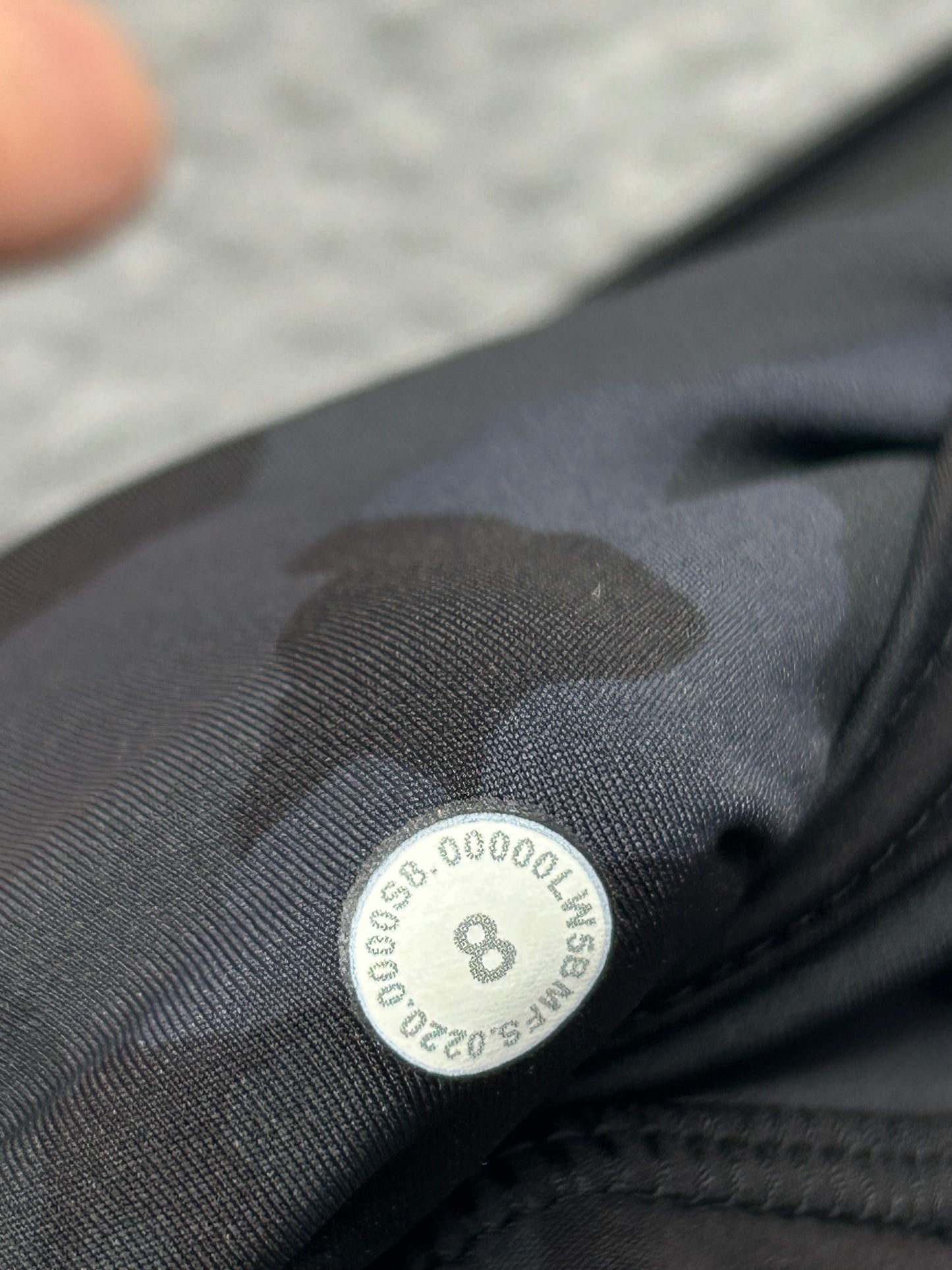 Lululemon Fast & Free Full Length Tight 28" Size 8 Incognito Camo Multi Gray