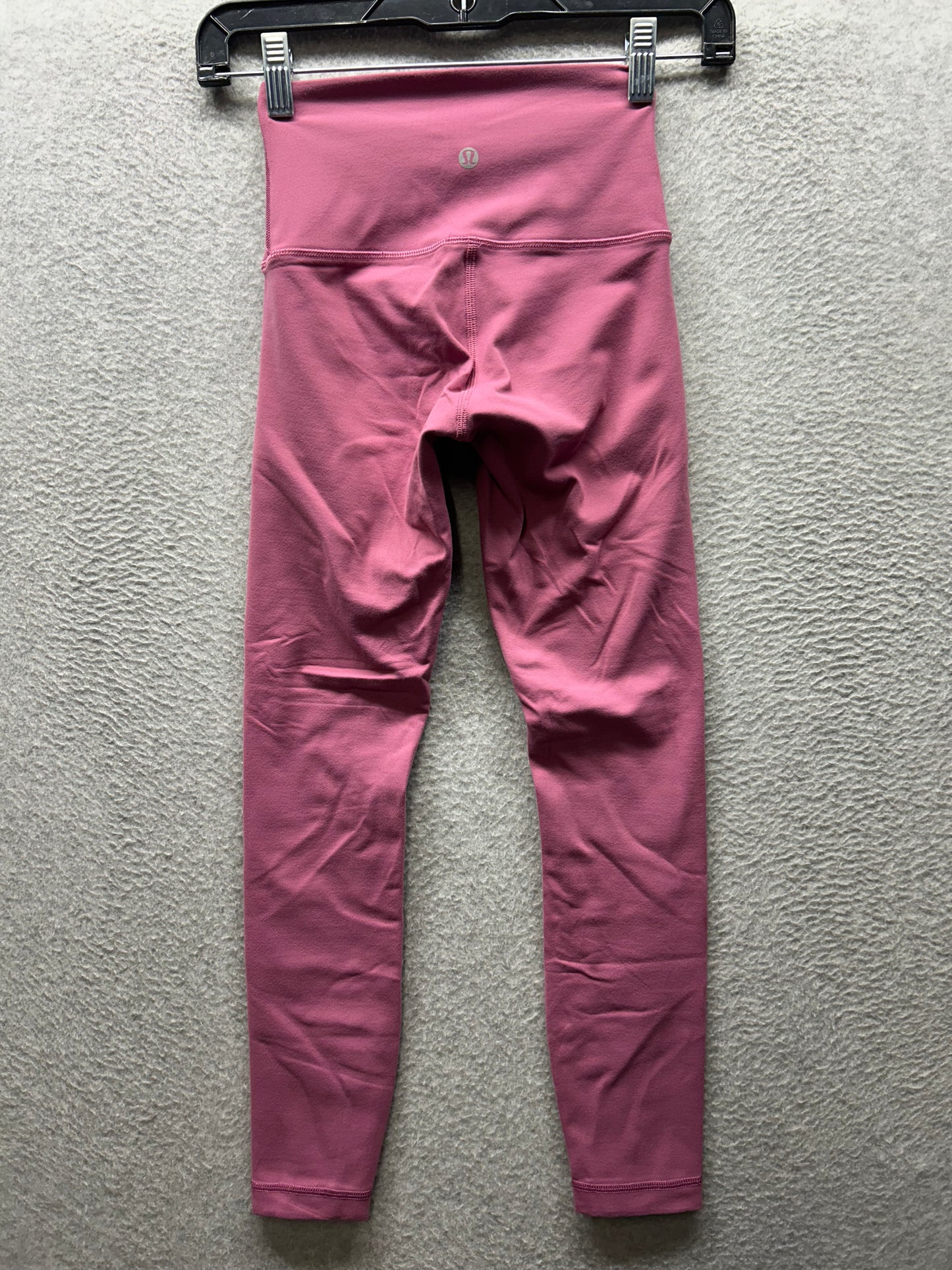 Lululemon Wunder Under High-Rise Tight 25" Full-On Luon Size 2 Moss Rose