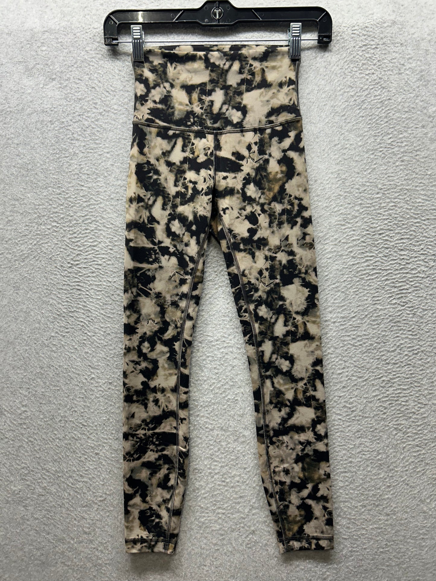 Lululemon Wunder Train High-Rise Tight 25" Size 2 Dispersed Light Raw Linen Multi