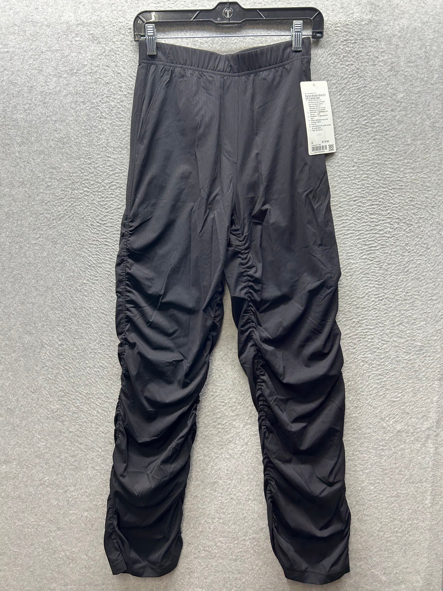 NEW Lululemon Dance Studio Slim-Fit High-Rise Flared Pant Size Small Black