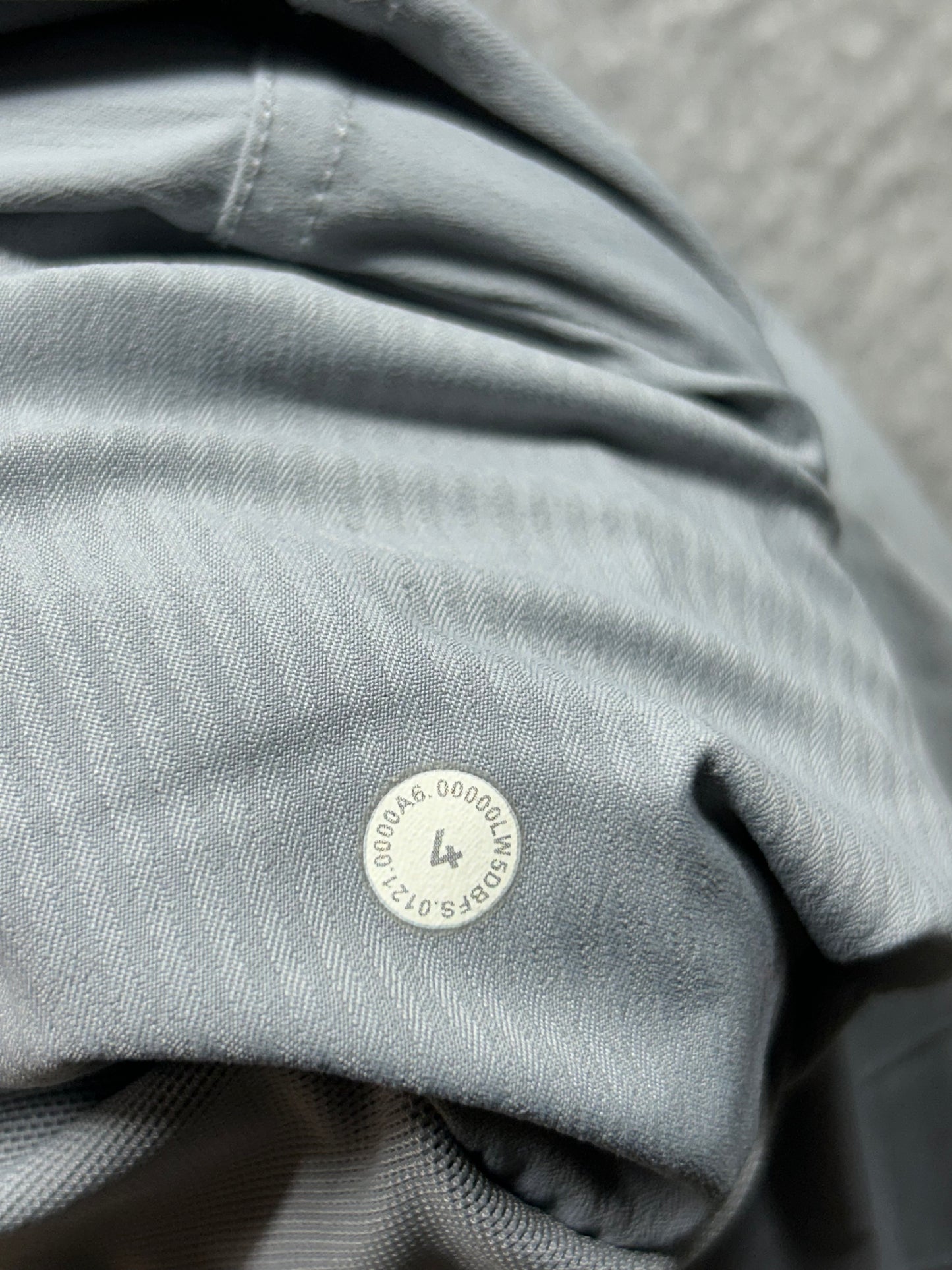 Lululemon Beyond the Studio Pant Slim Size 4 Rhino Grey