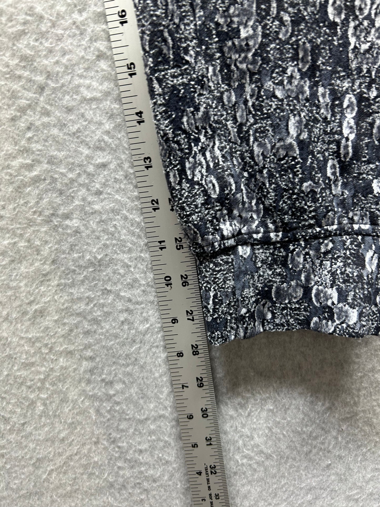 Lululemon Ready to Rulu Jogger 28" Size 10 Eventide Jacquard Spray Dye Black Deep Coal