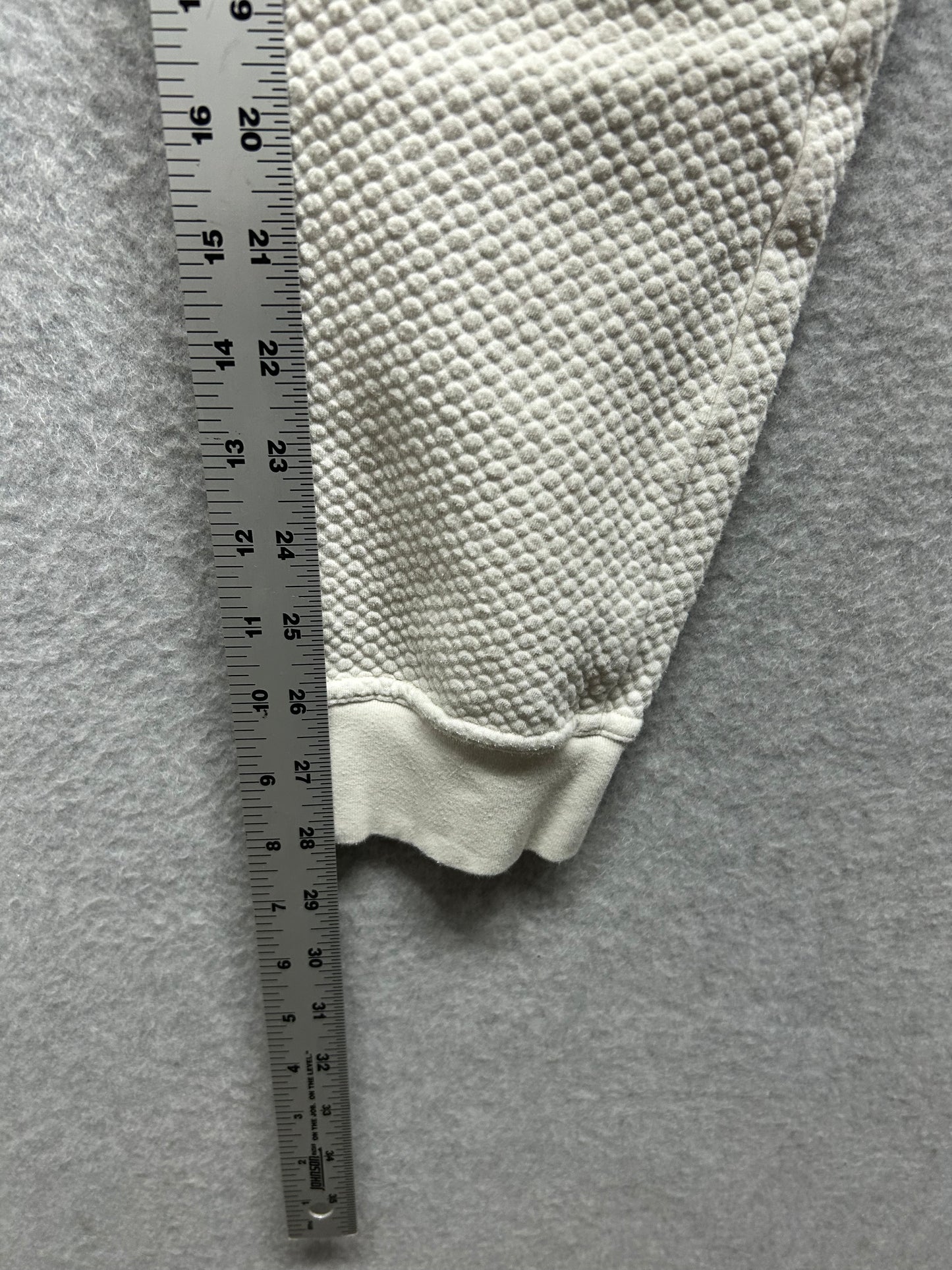 FLAWED Lululemon At Ease Jogger Mens Size XS Light Ivory