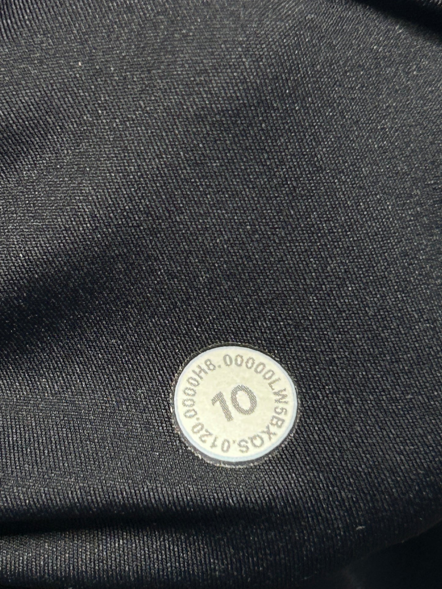 Lululemon Fast & Free 7/8 Tight II 25" Size 10 Black