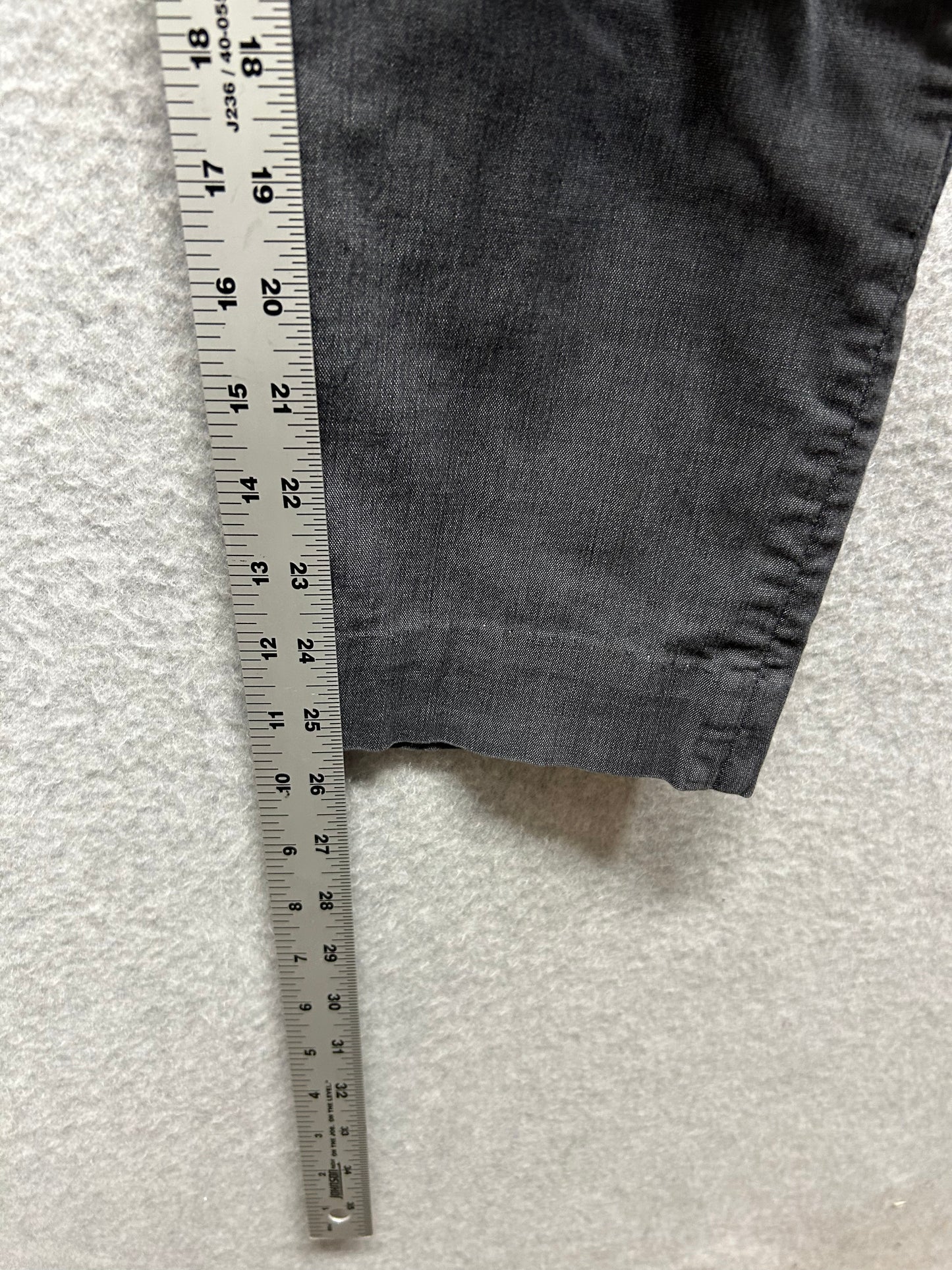 Lululemon Commission Pant Slim Oxford Mens Size 32x25.5 Gray