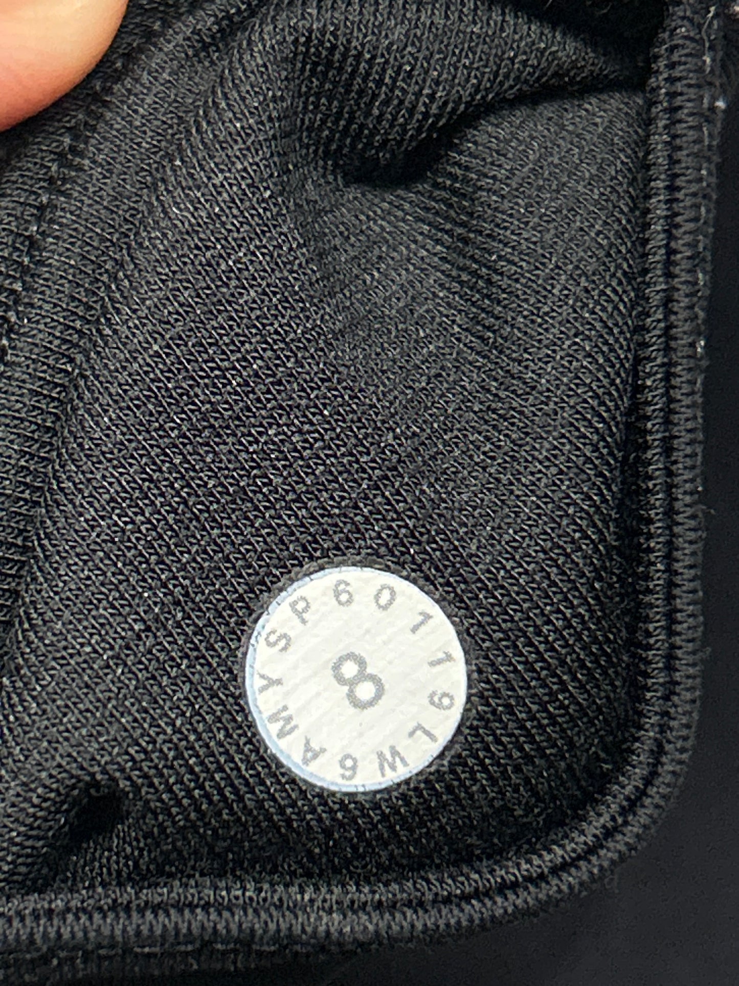 Lululemon All The Right Places Crop II 23" Size 8 Black