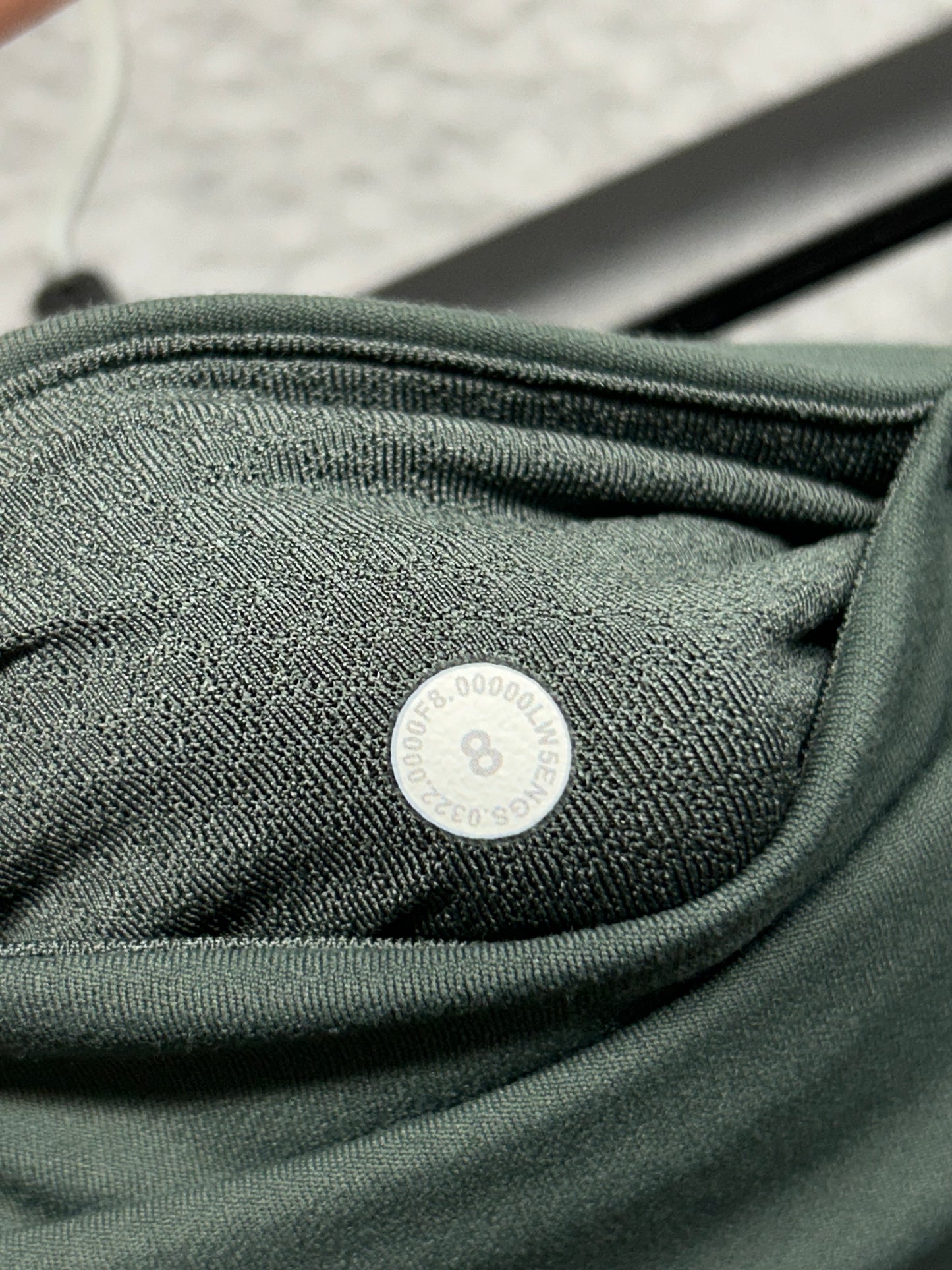 Lululemon Groove Super-High-Rise 26" Flare Pant Nulu Size 8 SHORT Smoked Spruce