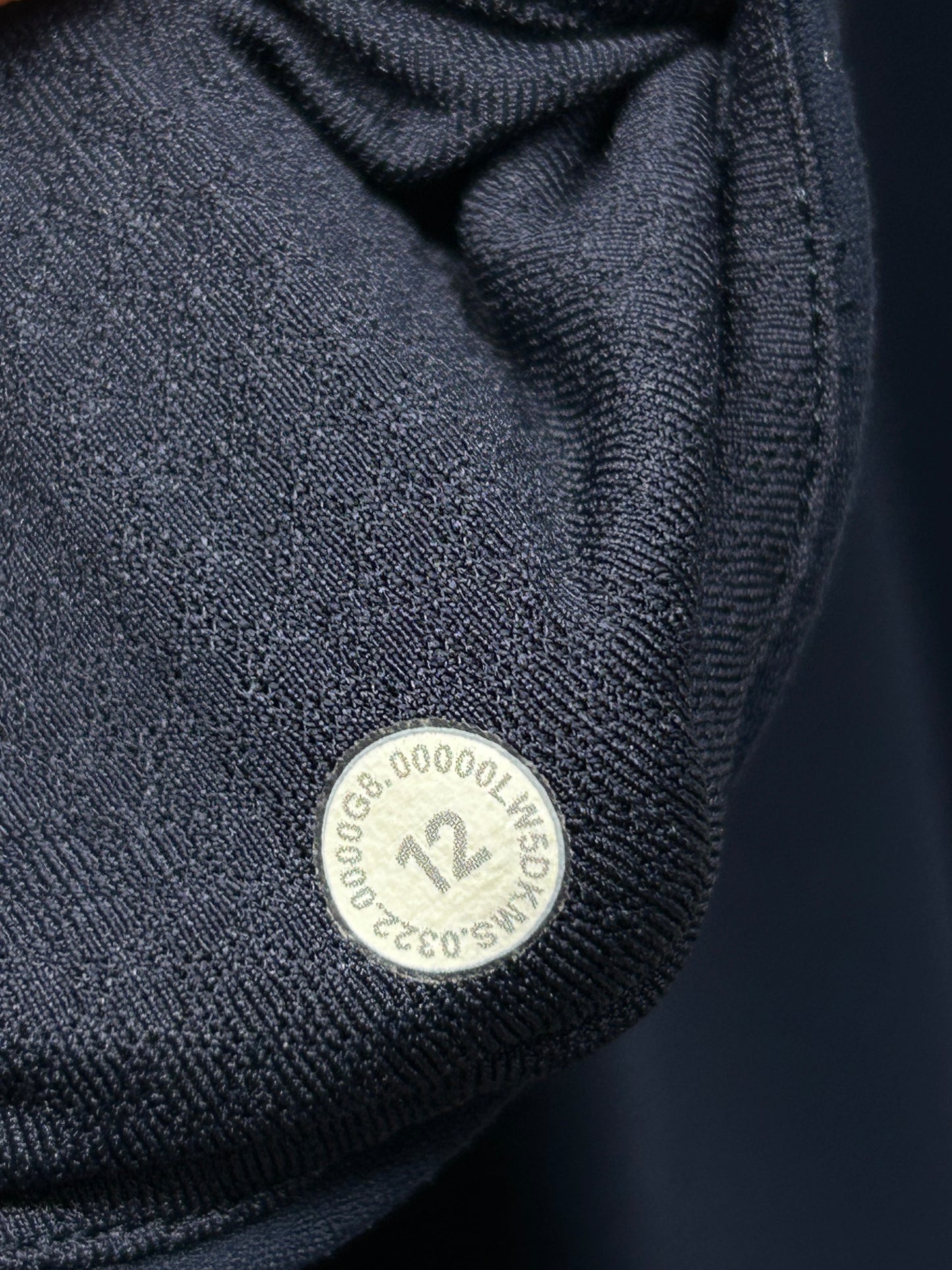 Lululemon Groove Super-High-Rise Flared Pant Nulu Size 12 True Navy