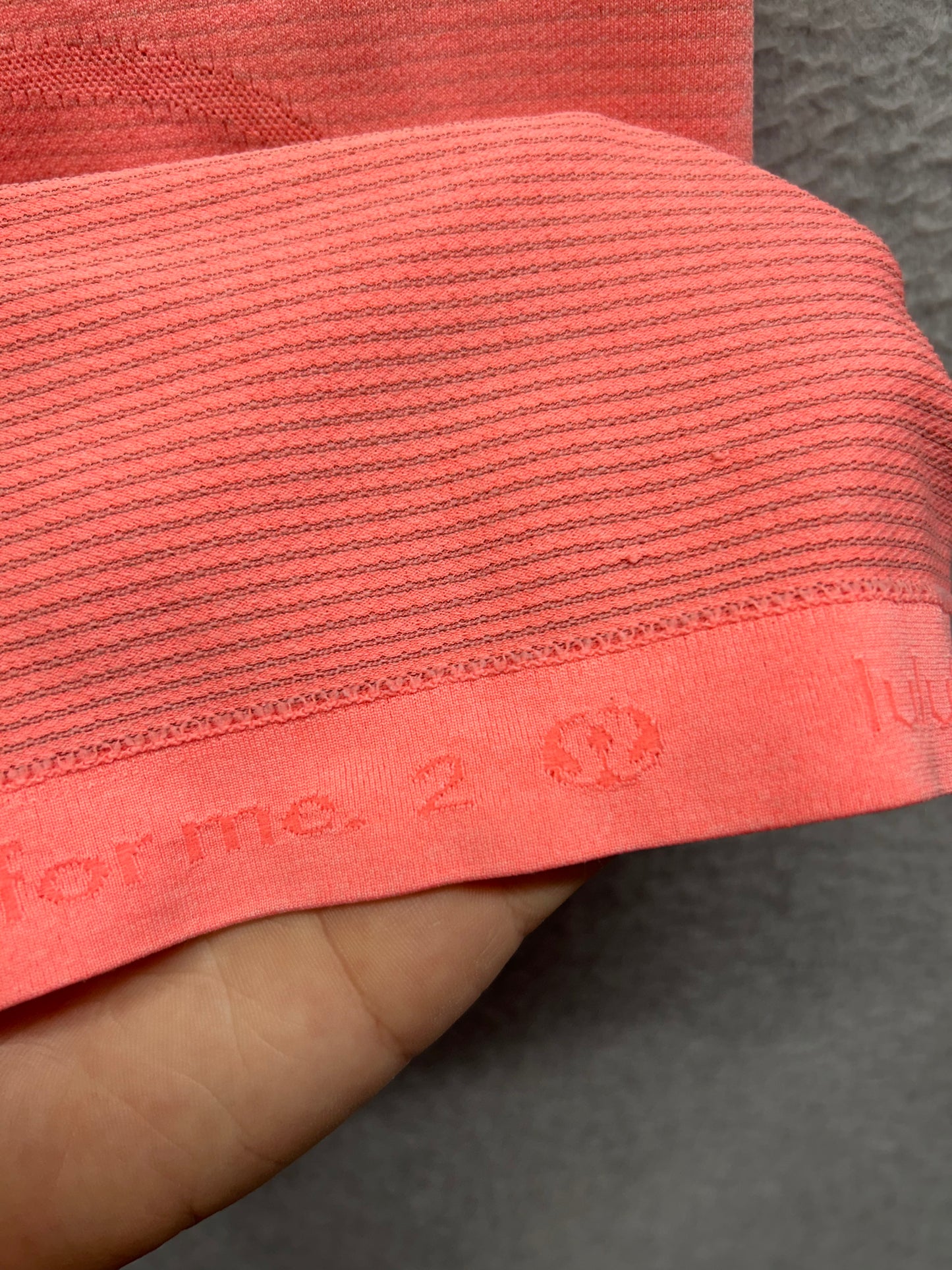 Lululemon Run: Swiftly Tech Racerback Size 2 Pop Orange
