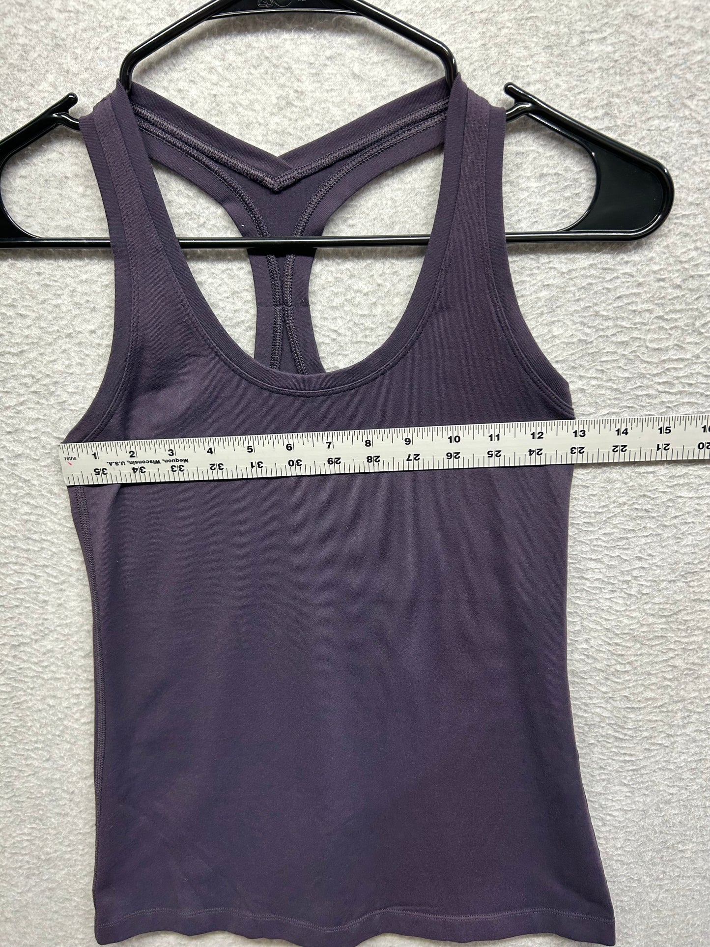 Lululemon Cool Racerback Size 4 Black Swan