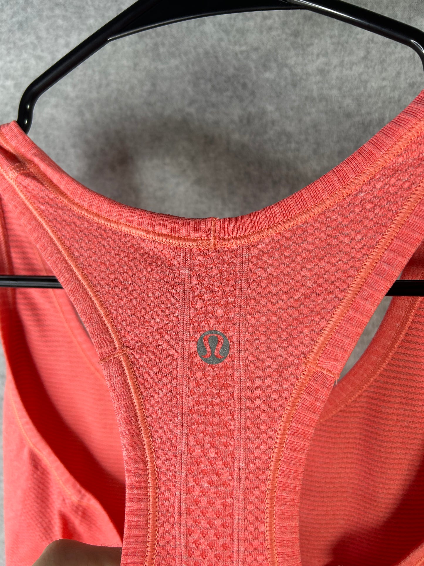 Lululemon Swiftly Tech Racerback (First Release) Size 10 Heathered Alarming