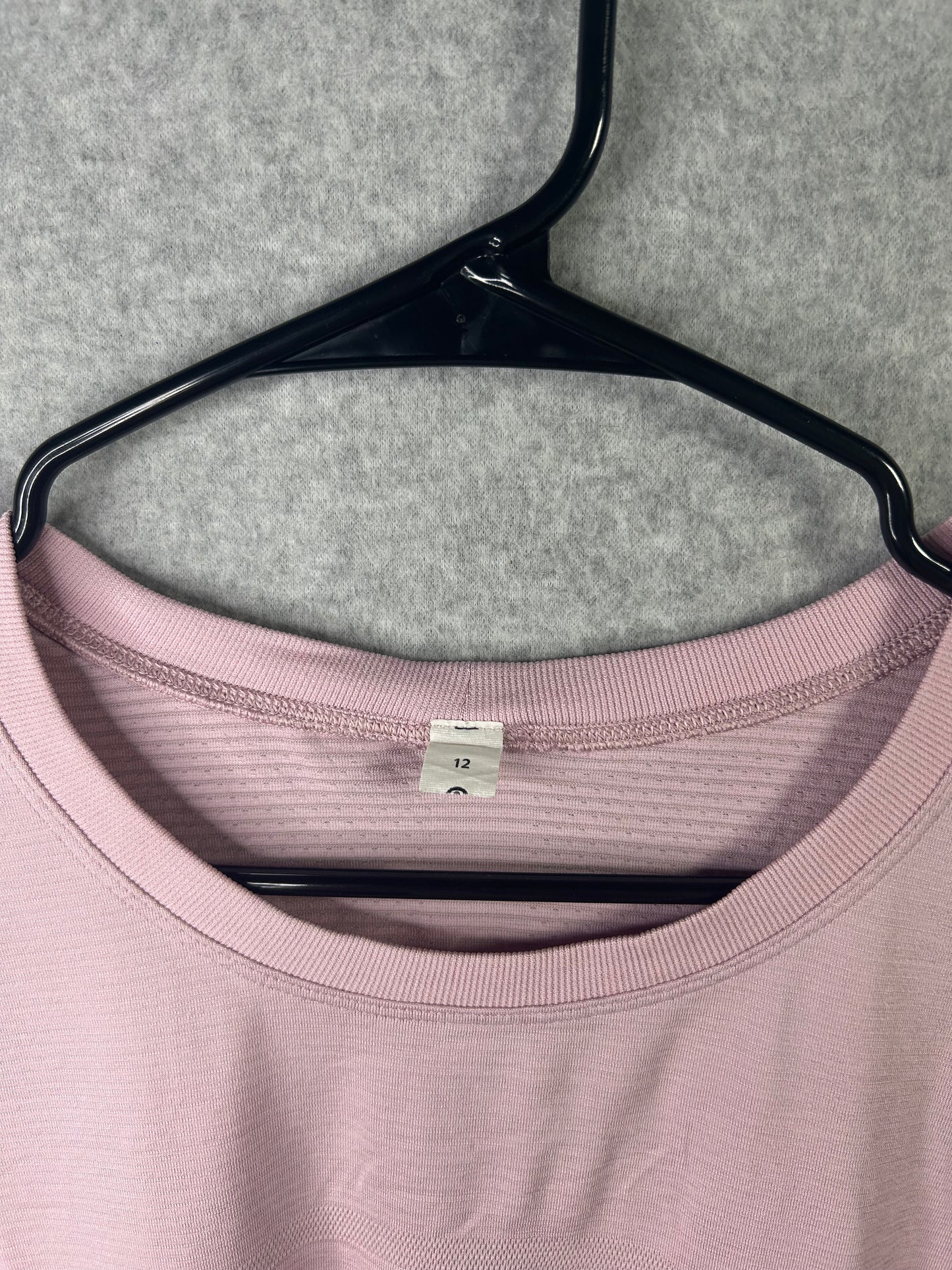 Lululemon Run: Swiftly Tech Long Sleeve Size 12 Blush Quartz
