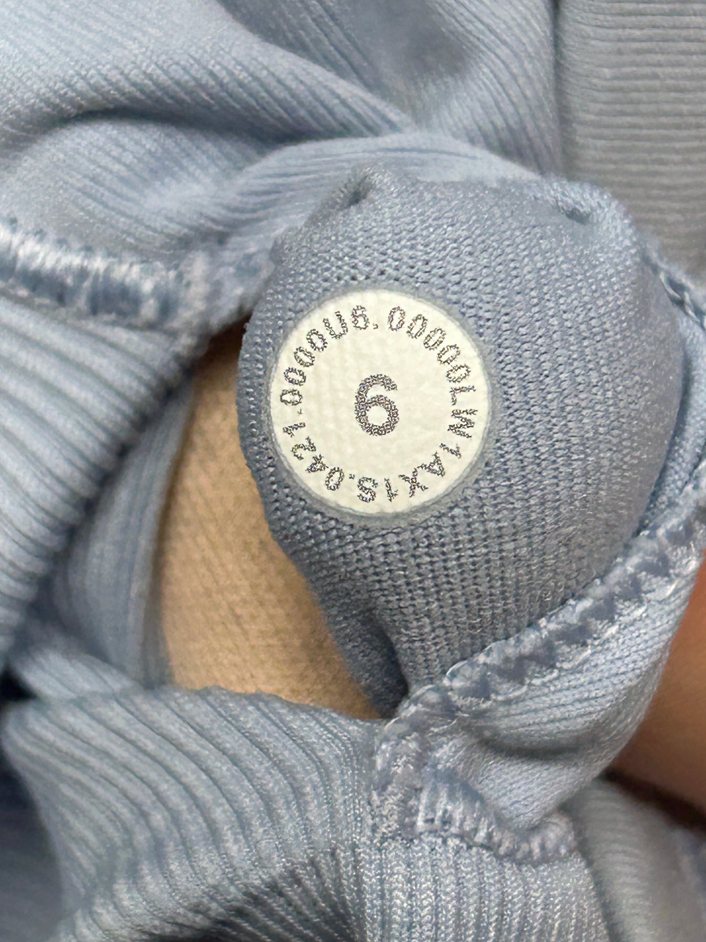 Lululemon Ebb To Street Tank Size 6 Blue Linen