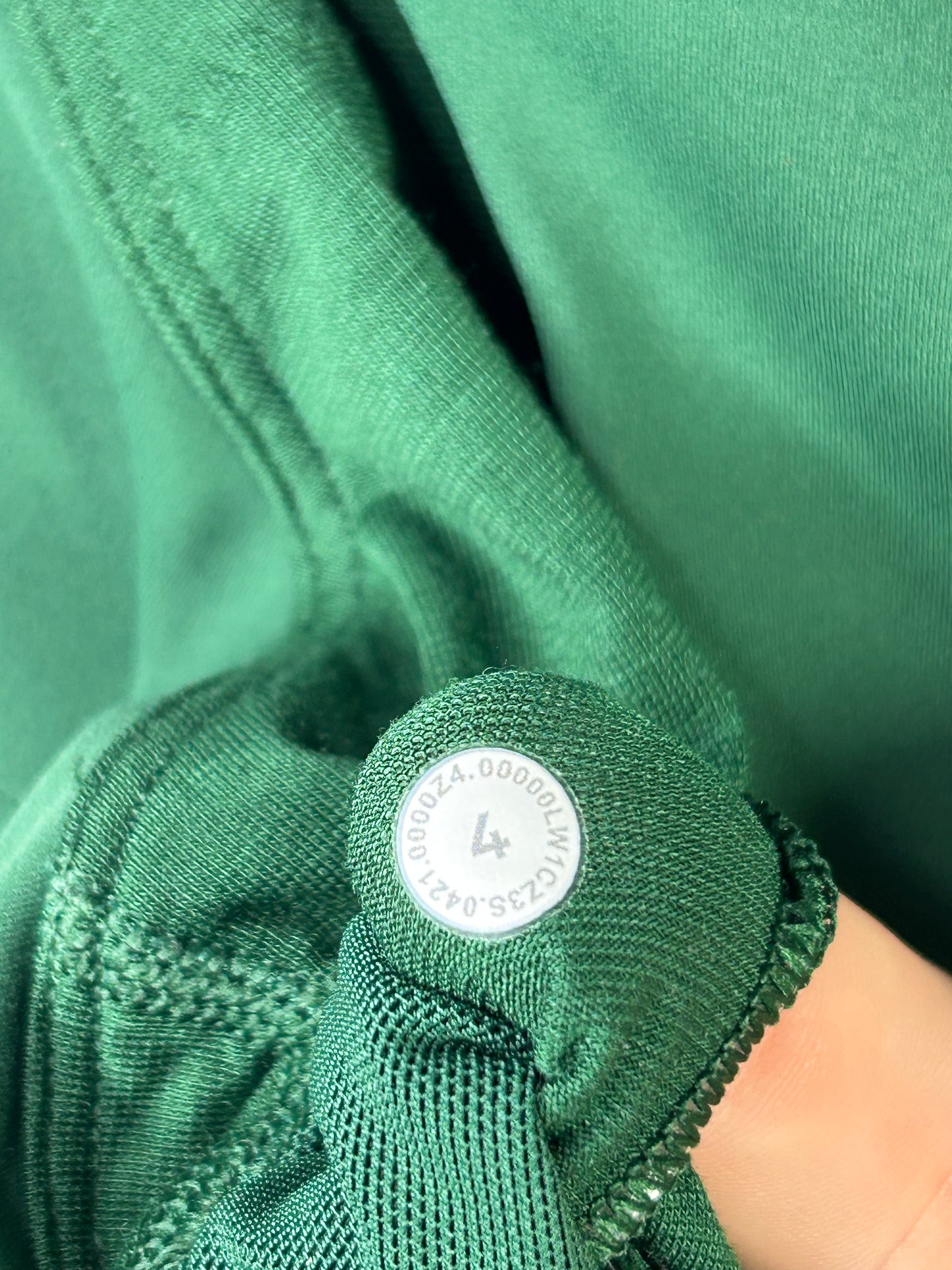 Lululemon Invigorate Training Tank Top Size 4 Everglade Green