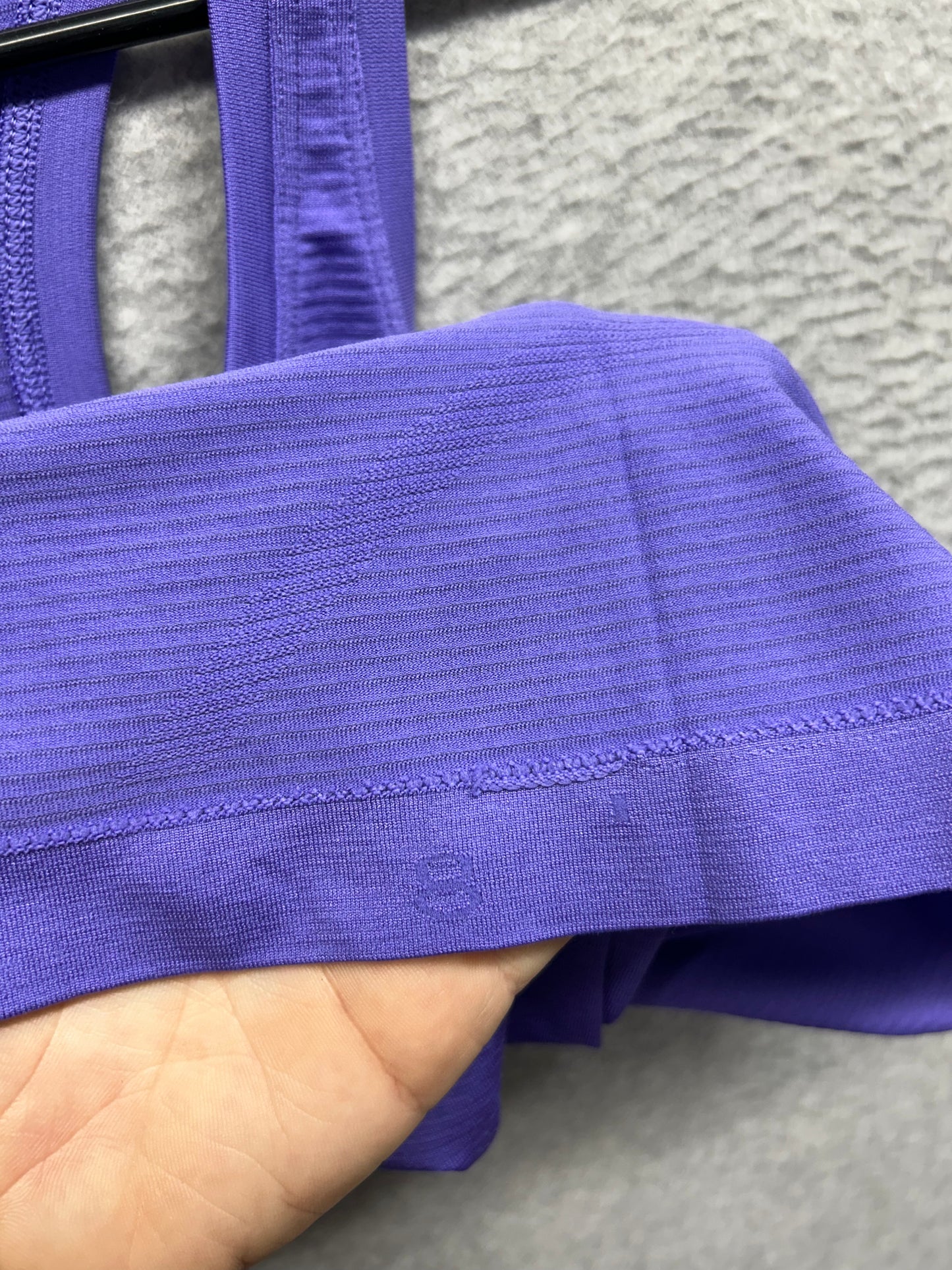 Lululemon Swiftly Tech Racerback Tank Top 2.0 Race Length Size 8 Charged Indigo