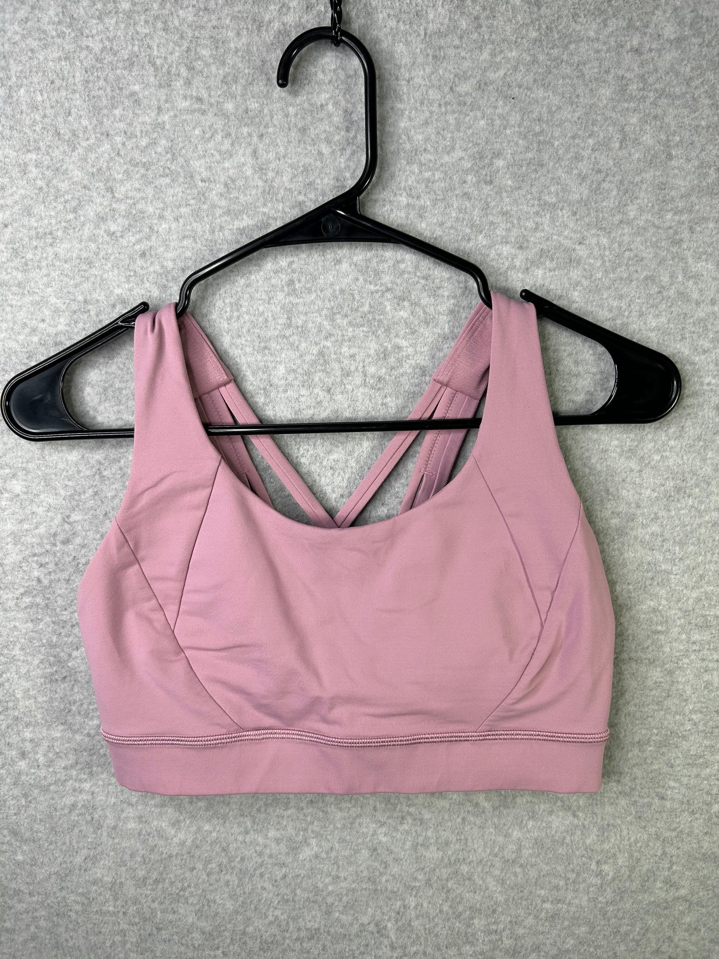 Lululemon Free to Be Elevated Bra Size 8 Pink Taupe