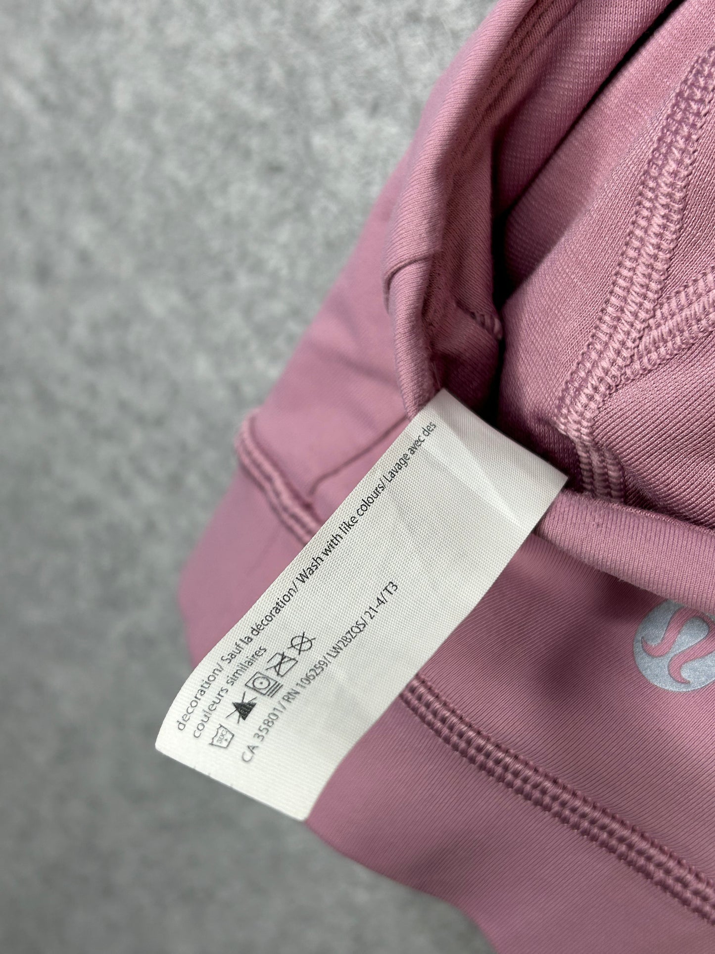 Lululemon Free to Be Elevated Bra Size 8 Pink Taupe