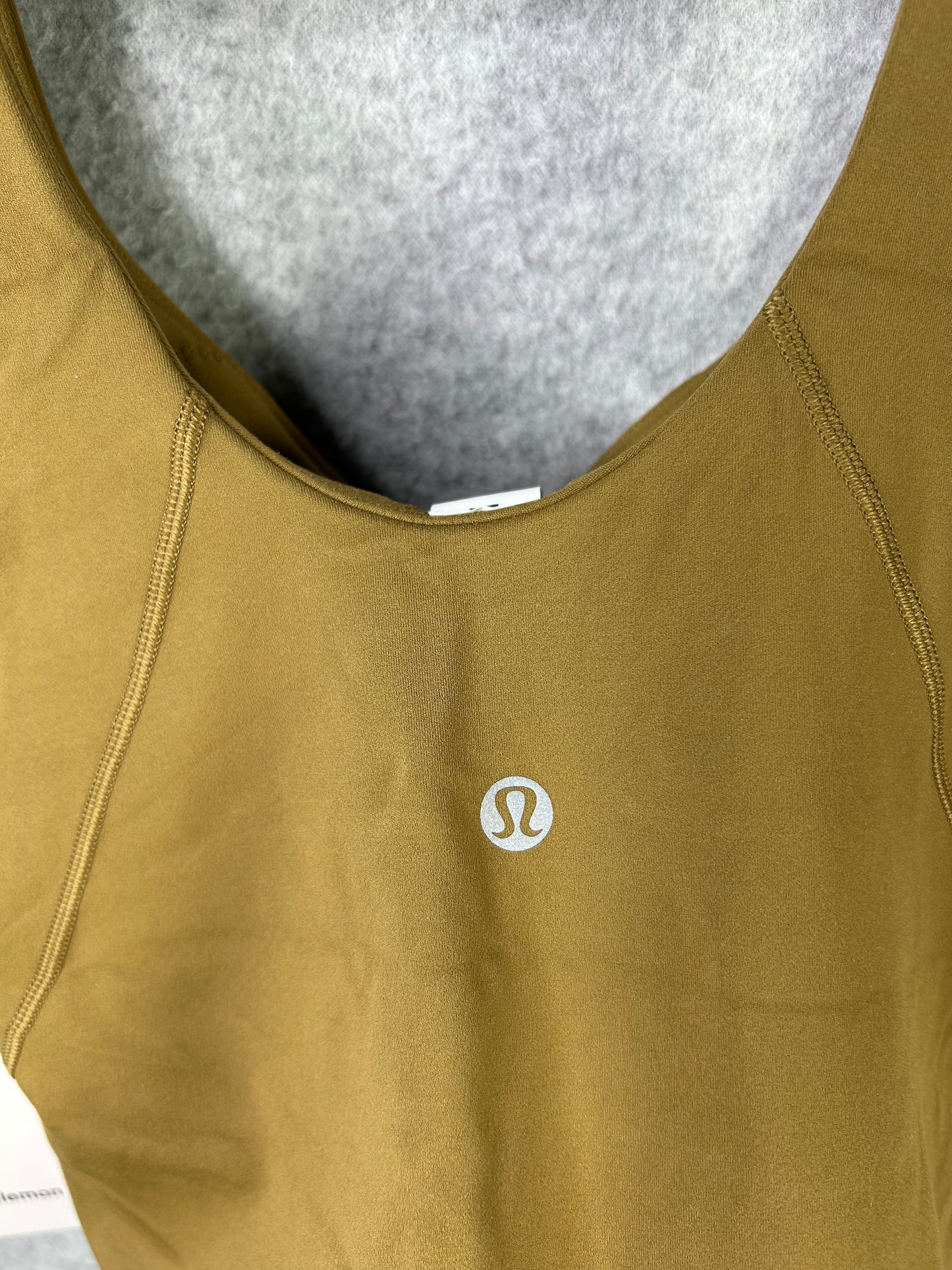 Lululemon Align Tank Top Size 4 Allspice / Auric Gold