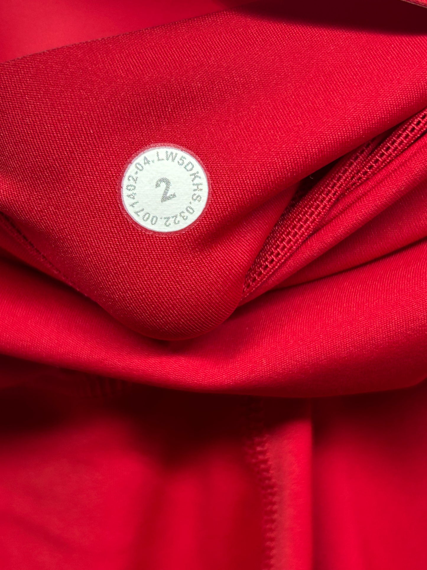 Lululemon Base Pace High-Rise Tight 25" Size 2 Dark Red