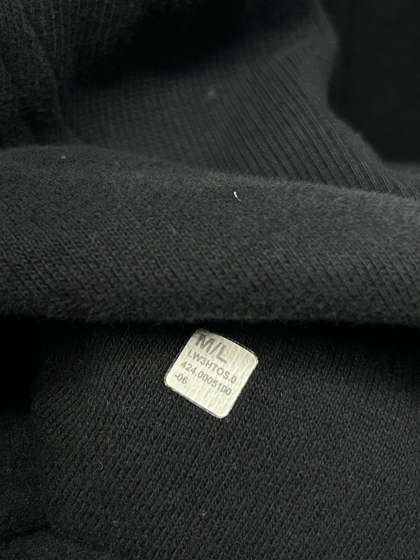 Lululemon Scuba Oversized Half-Zip Hoodie Size M/L (Square) Black | Gold
