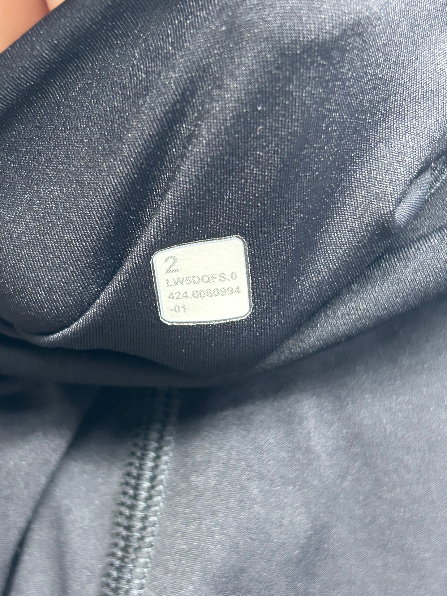 Lululemon Base Pace High-Rise Tight 28" Size 2 (Square) Black