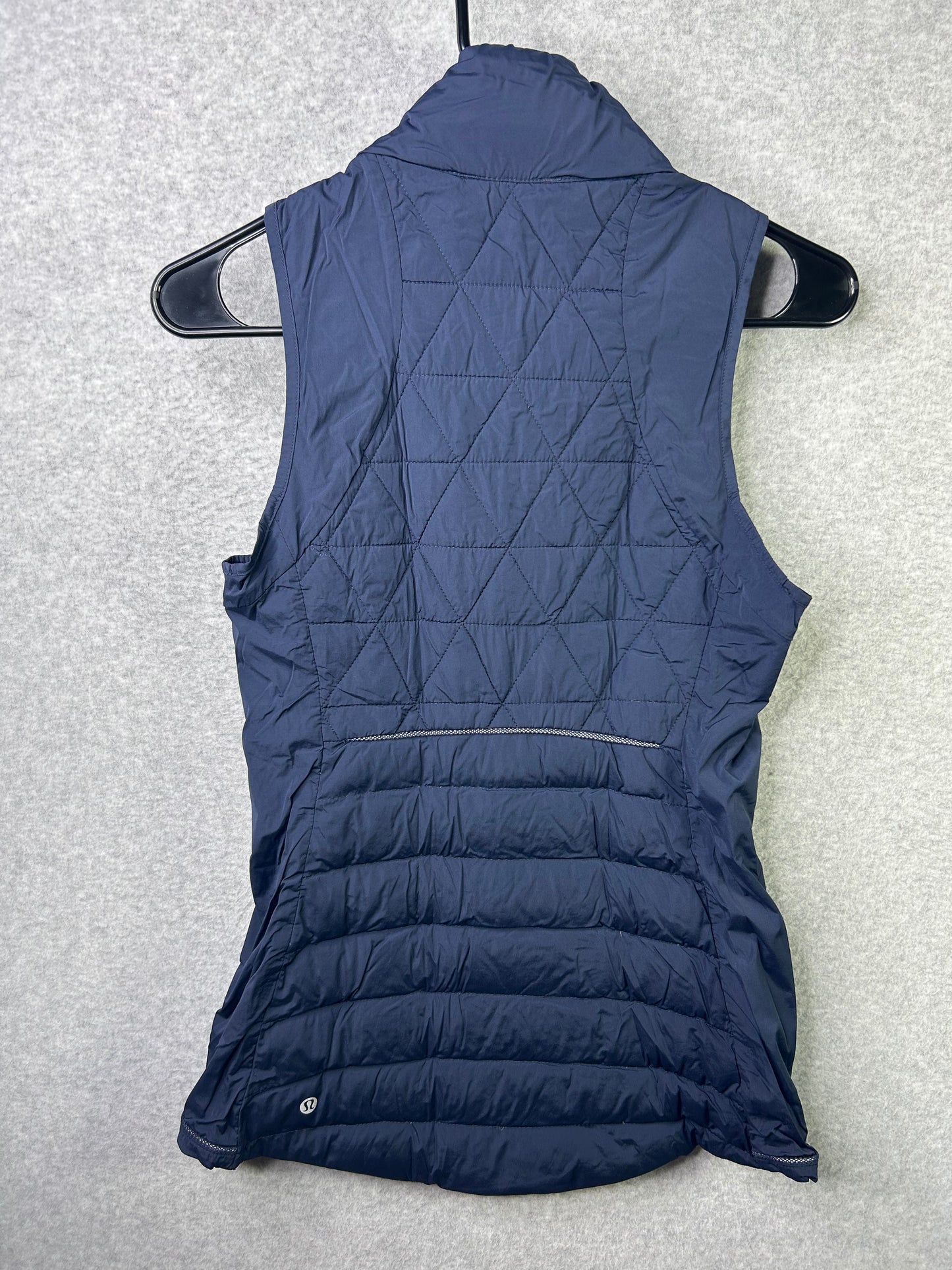 Lululemon Fluffed Up Vest Size 4 Inkwell