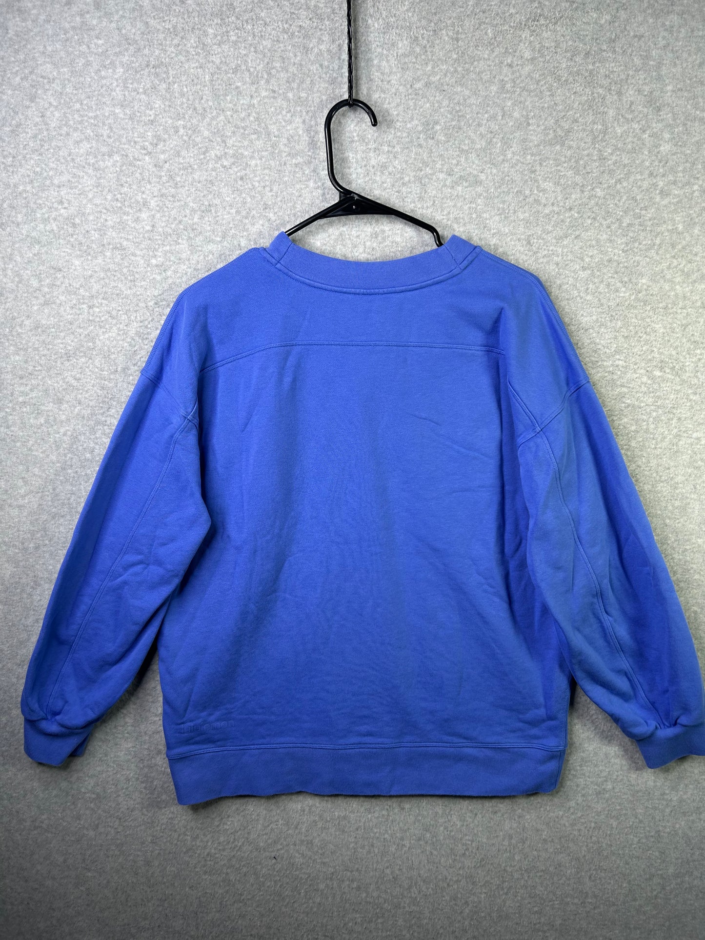 Lululemon Perfectly Oversized Crew Size 4 Wild Indigo