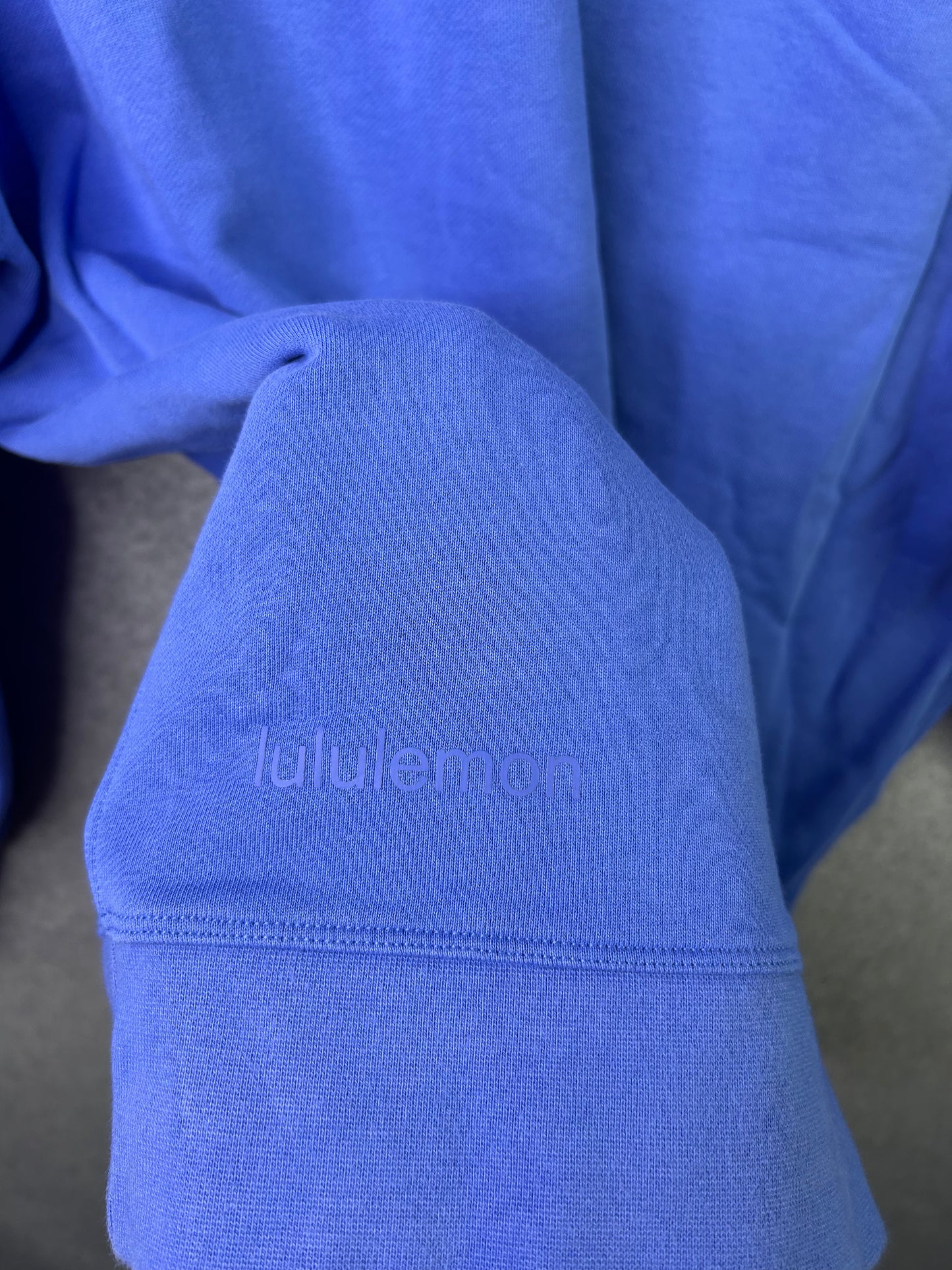 Lululemon Perfectly Oversized Crew Size 4 Wild Indigo