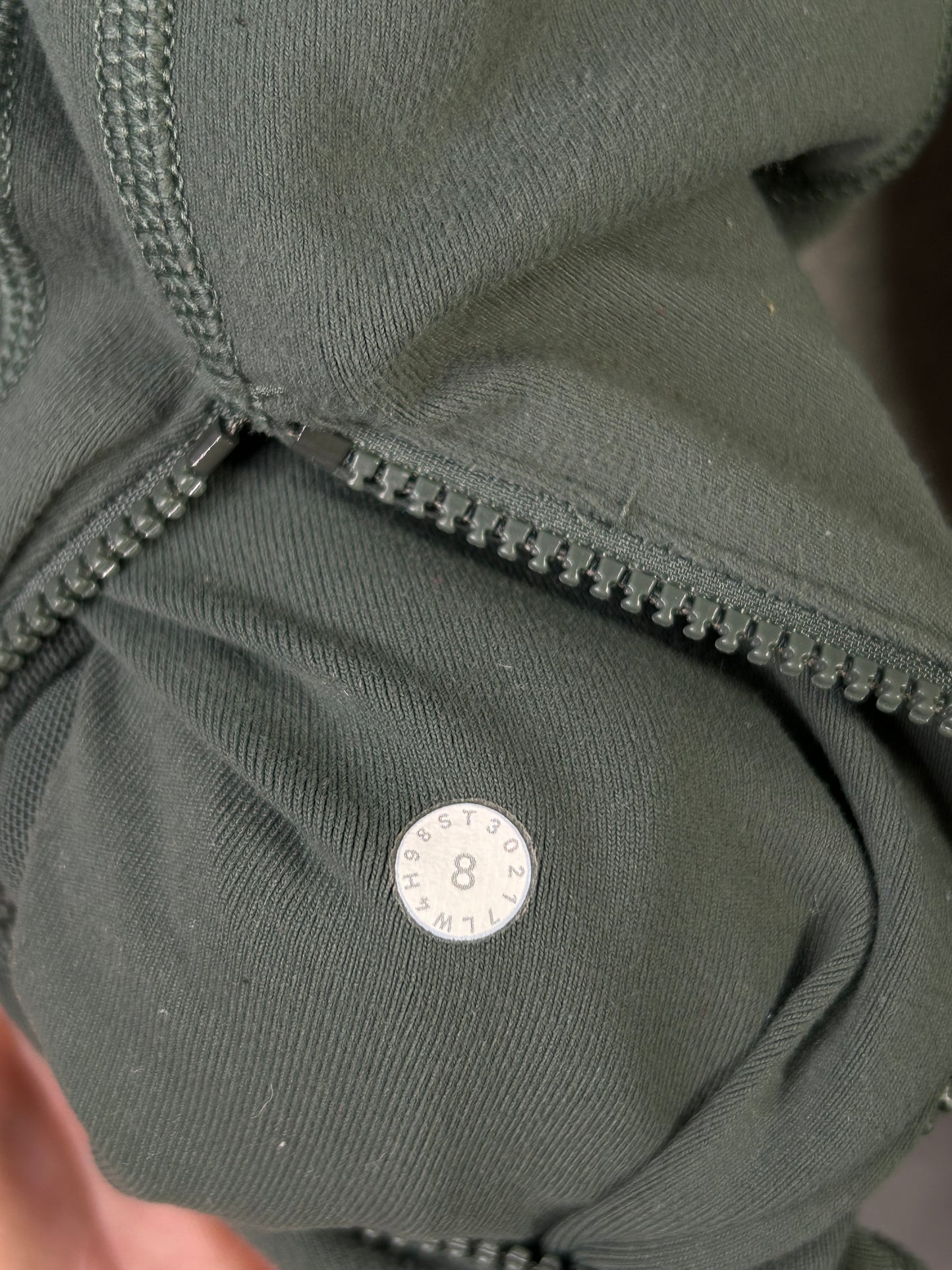 Lululemon Define Jacket Size 8 Dark Forest