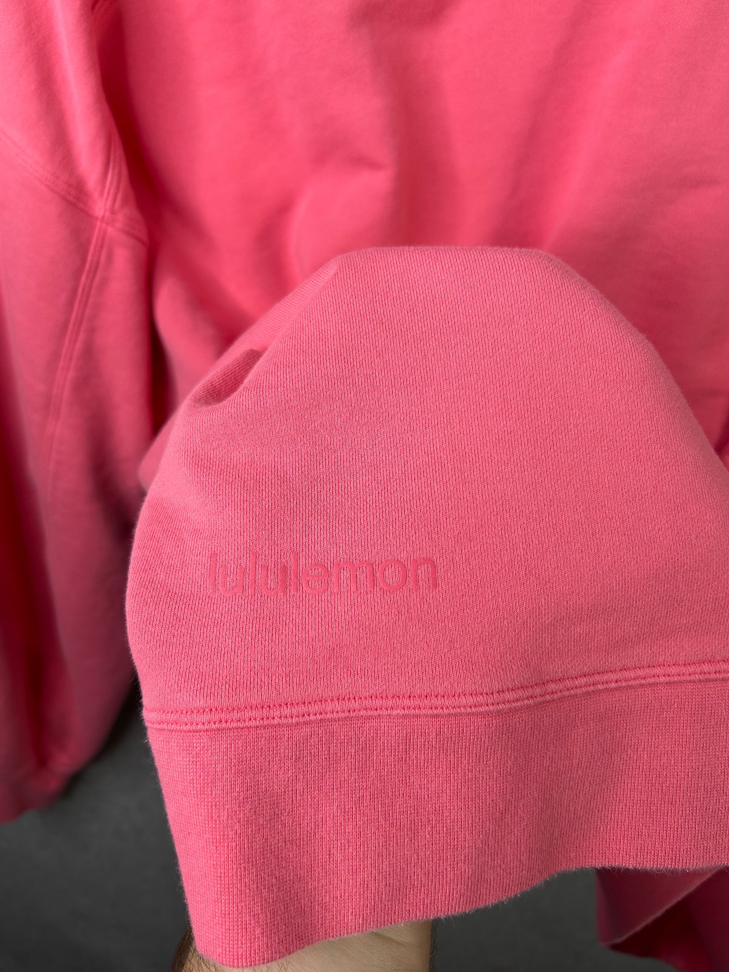 Lululemon Perfectly Oversized Crew Size 8? Guava Pink